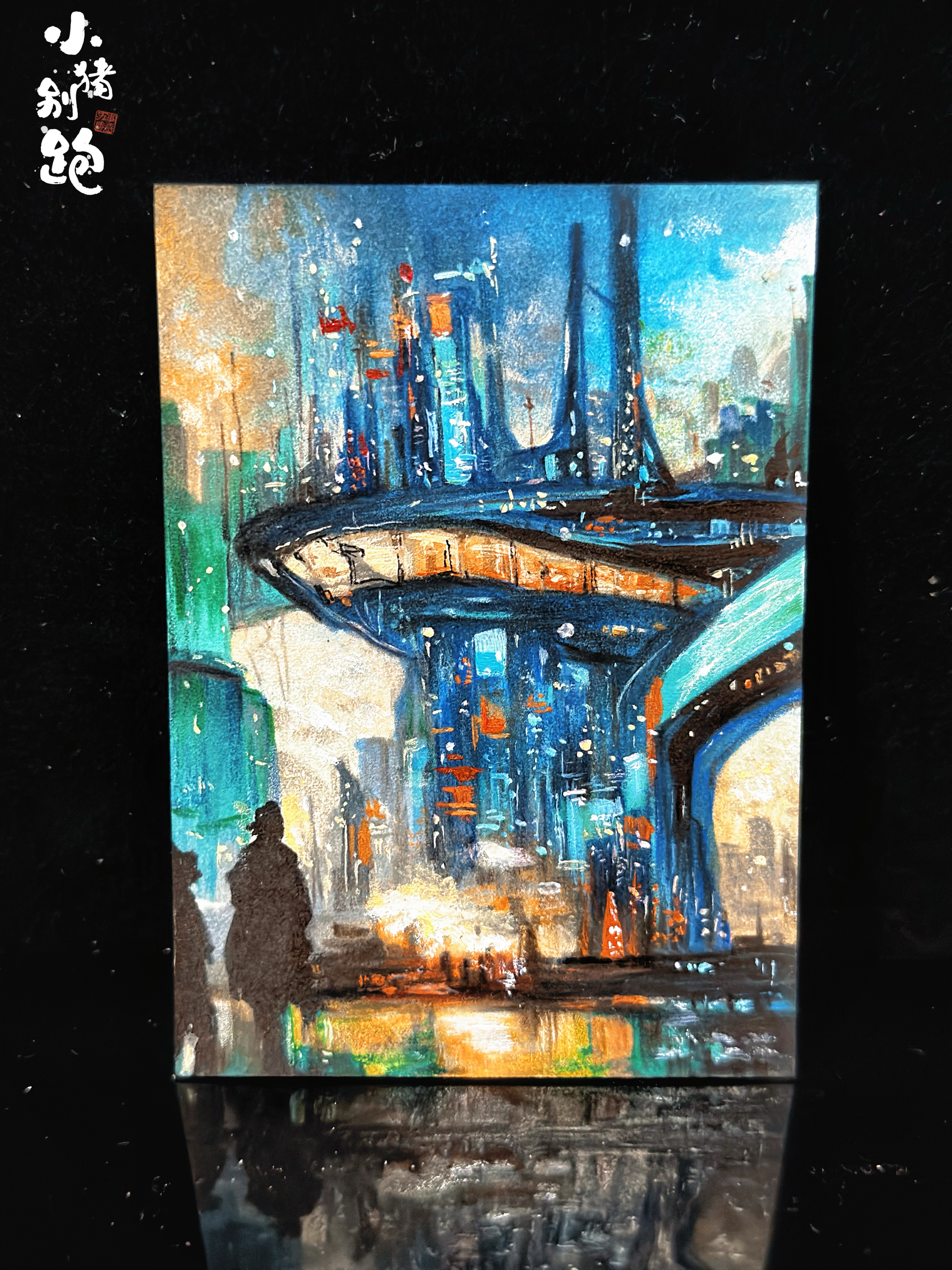 〖小猪别跑hit手绘〗【画师:十巾】 类型:1/1 亲签 手绘卡 sketch card 上架手绘卡为工作室出品,画师亲笔所绘,并非印刷卡,本店上架时间通常为周三或周六,请老板们多关注!