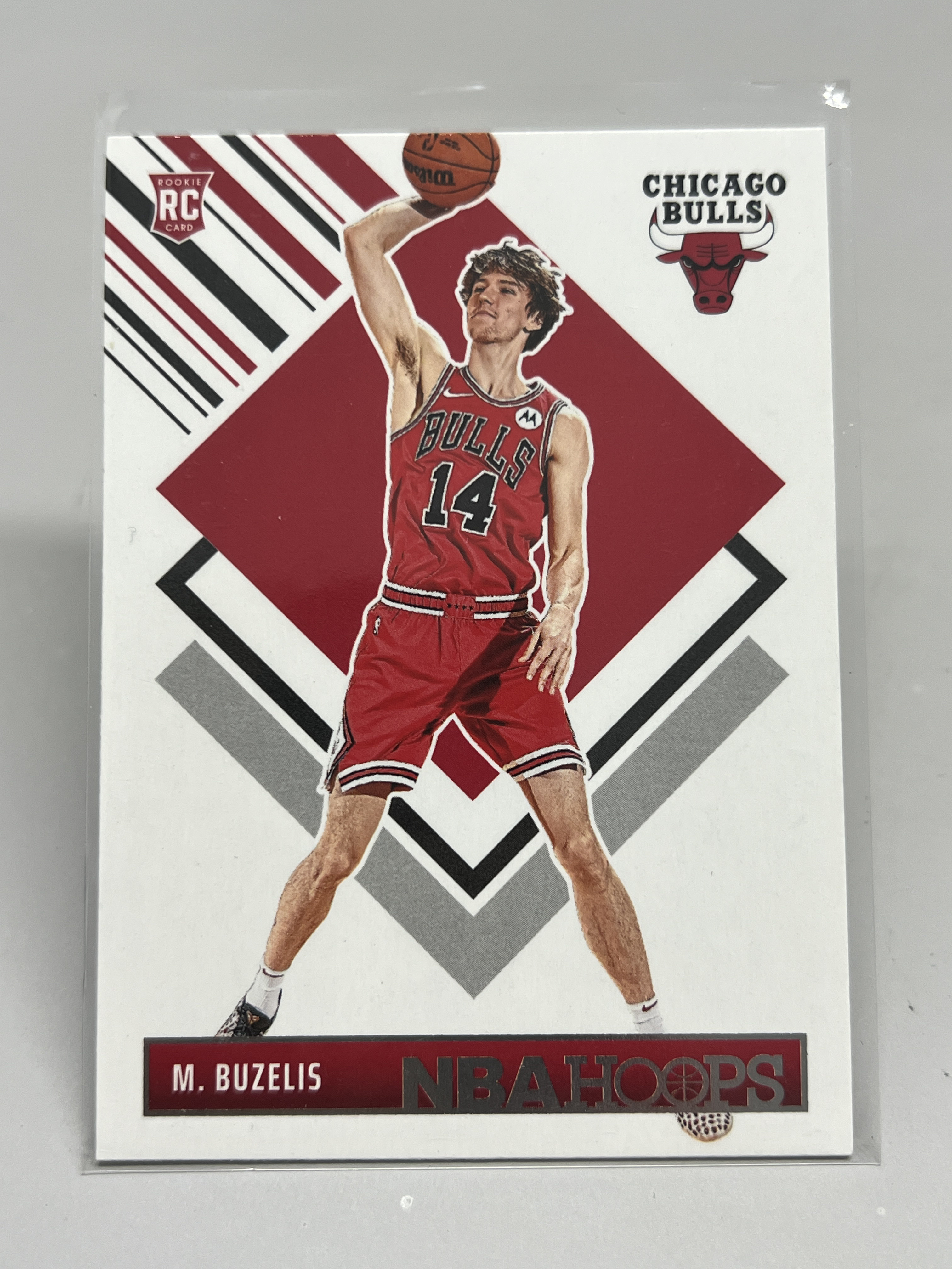 2024-25 Panini NBA Hoops Matas Buzelis RC 【挂机拍卖】帕尼尼 马塔斯·布泽利斯 公牛 新秀 银标 #295 收藏 投资 卡品如图
