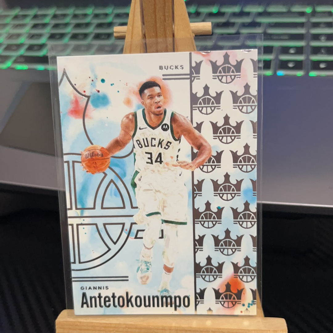 2024-25 Panini Court Kings Giannis Antetokounmpo 字母哥 雄鹿 油画系列 卡品如图 凑图必备 值得收藏!免费代卖!