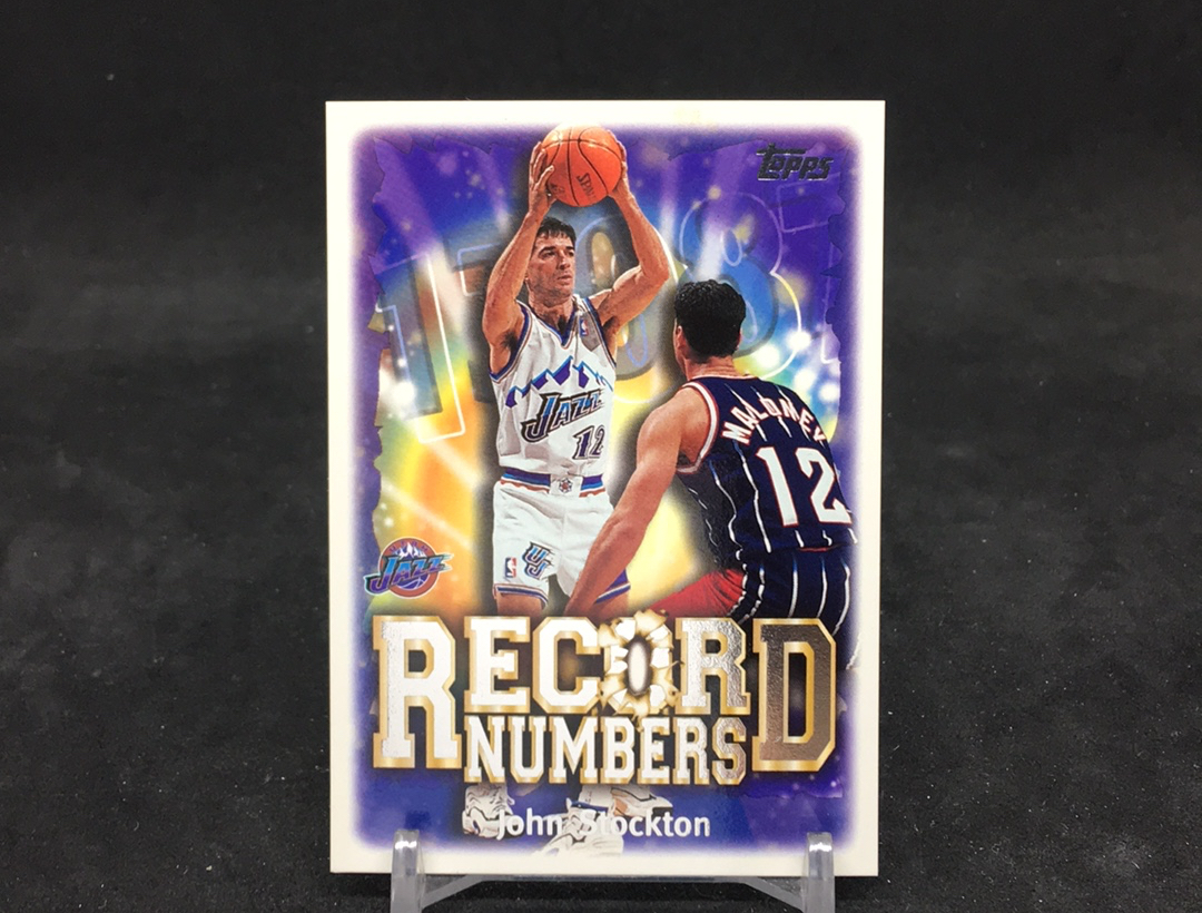 【DC拍卖】12.07 TOPPS 大比例特卡 经典老特 实卡美如画 名人堂名宿 75大巨星 犹他双煞之一 约翰 斯托克顿