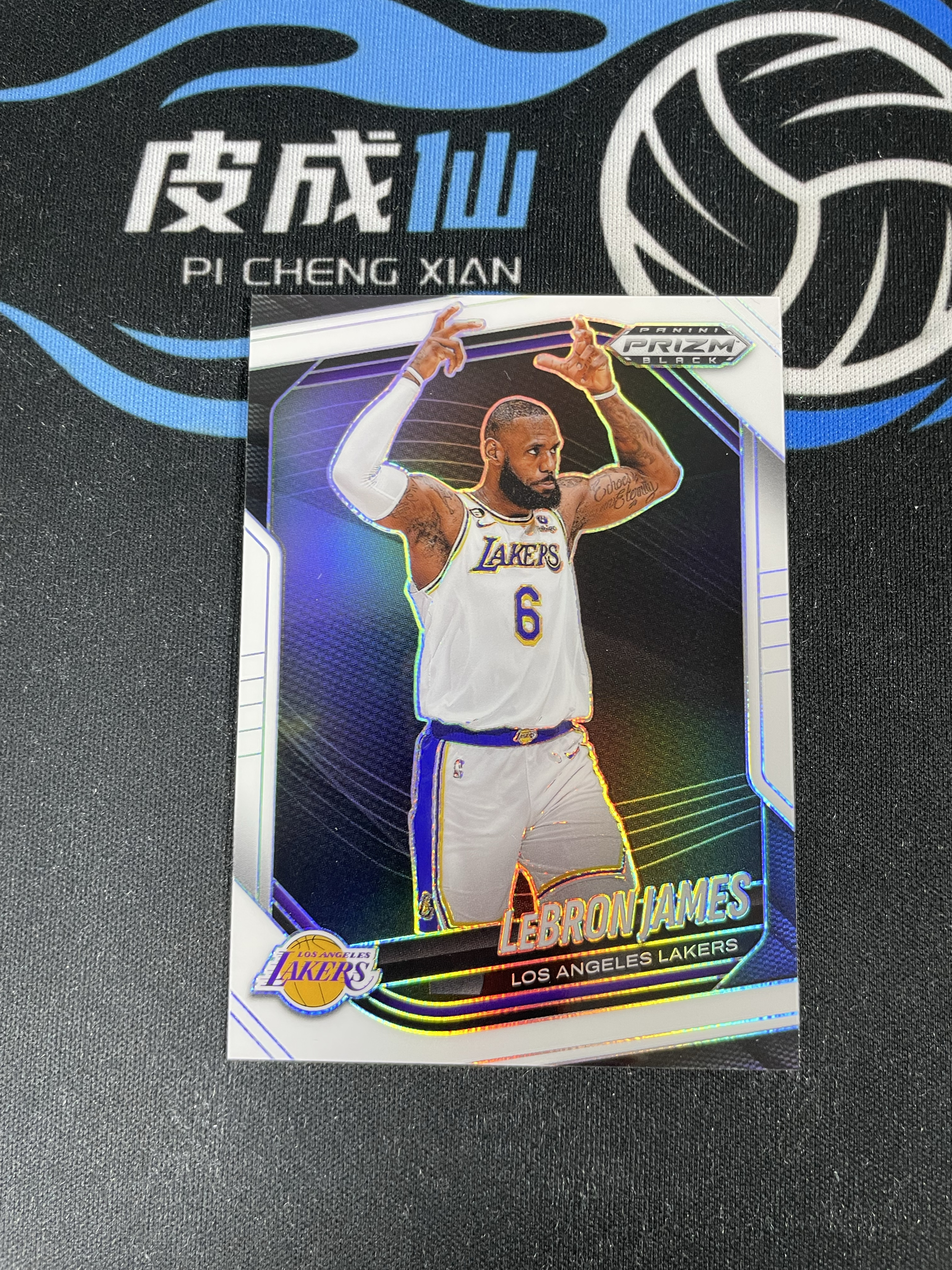 【皮成仙拍卖 统一手续费6%】 PANINI 24-25 PRIZM BLACK 湖人 LEBRON JAMES 小皇帝 勒布朗詹姆斯 白折 175编【只发顺丰】wawaw11.3