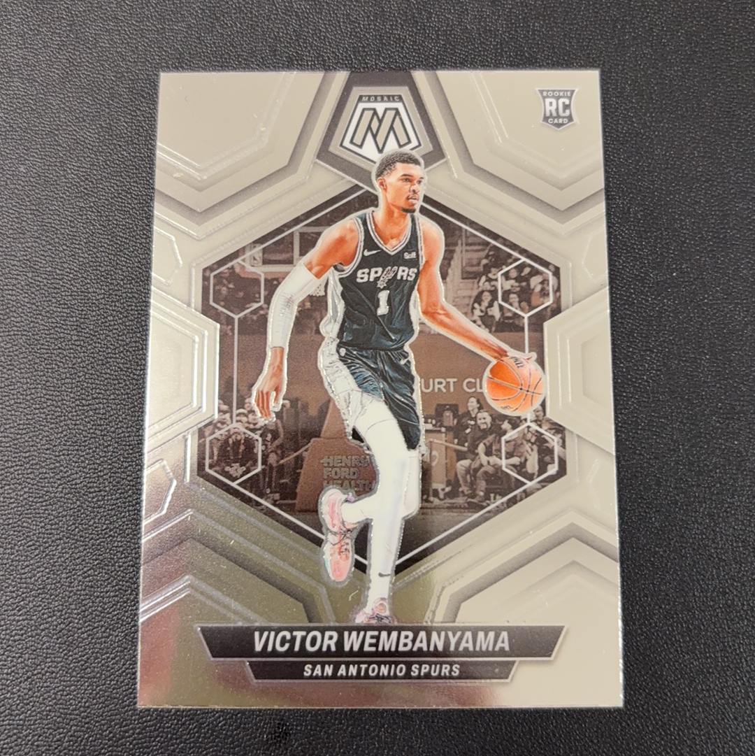 2023-24 Panini Mosaic Victor Wembanyama RC 马赛克 马刺 文班亚马 新秀 斑马 base 东契奇 sga 库里 文班亚马 詹姆斯