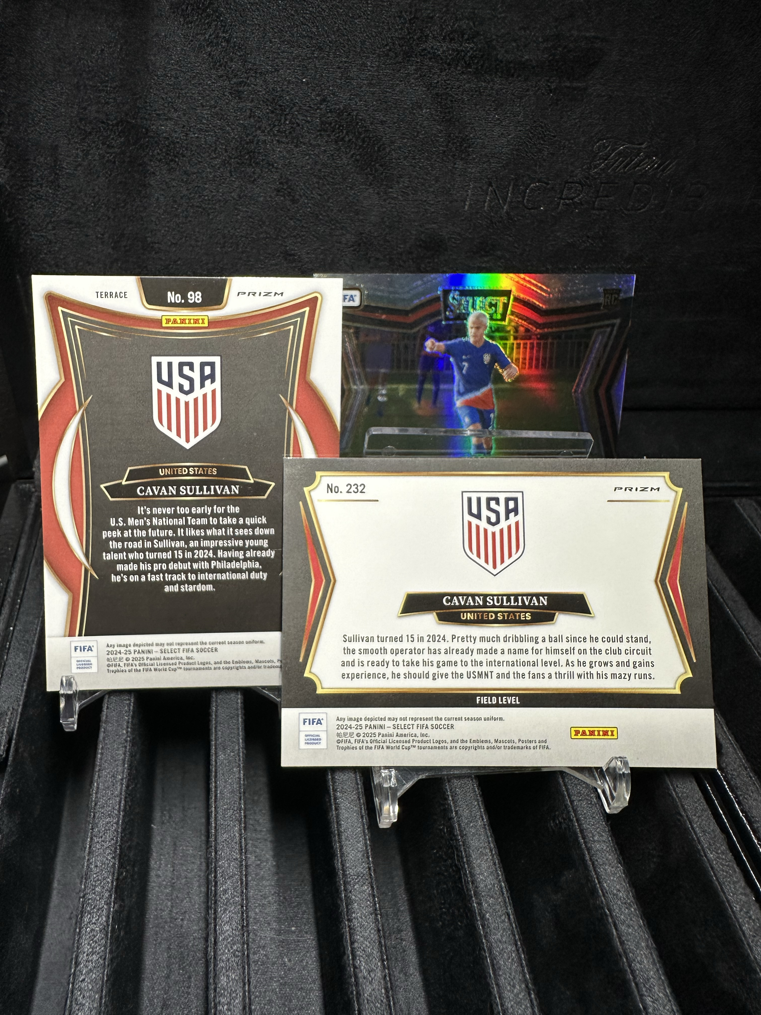 2025 Panini Select Andi Sullivan RC 苏利文 三张银折三色折打包 沙利文 二级三级 好秀未来可期身价飞涨 卡品如图 USA美国 收藏凑套