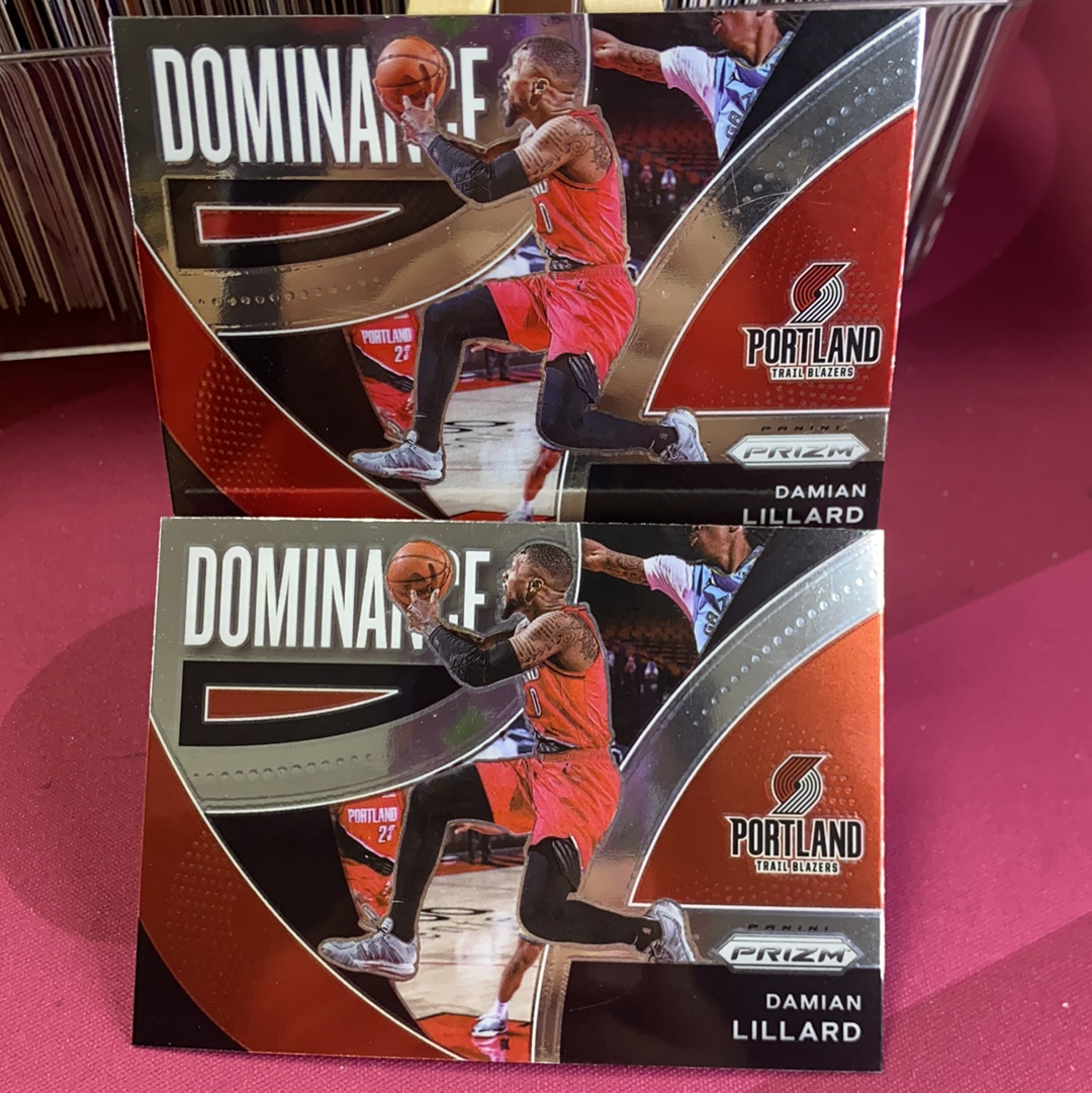 2022-23 Panini Prizm Damian Lillard 合并存卡 开拓者 约翰森 全明星 达米安 利拉德 利指导 快车道特卡 卡品如图