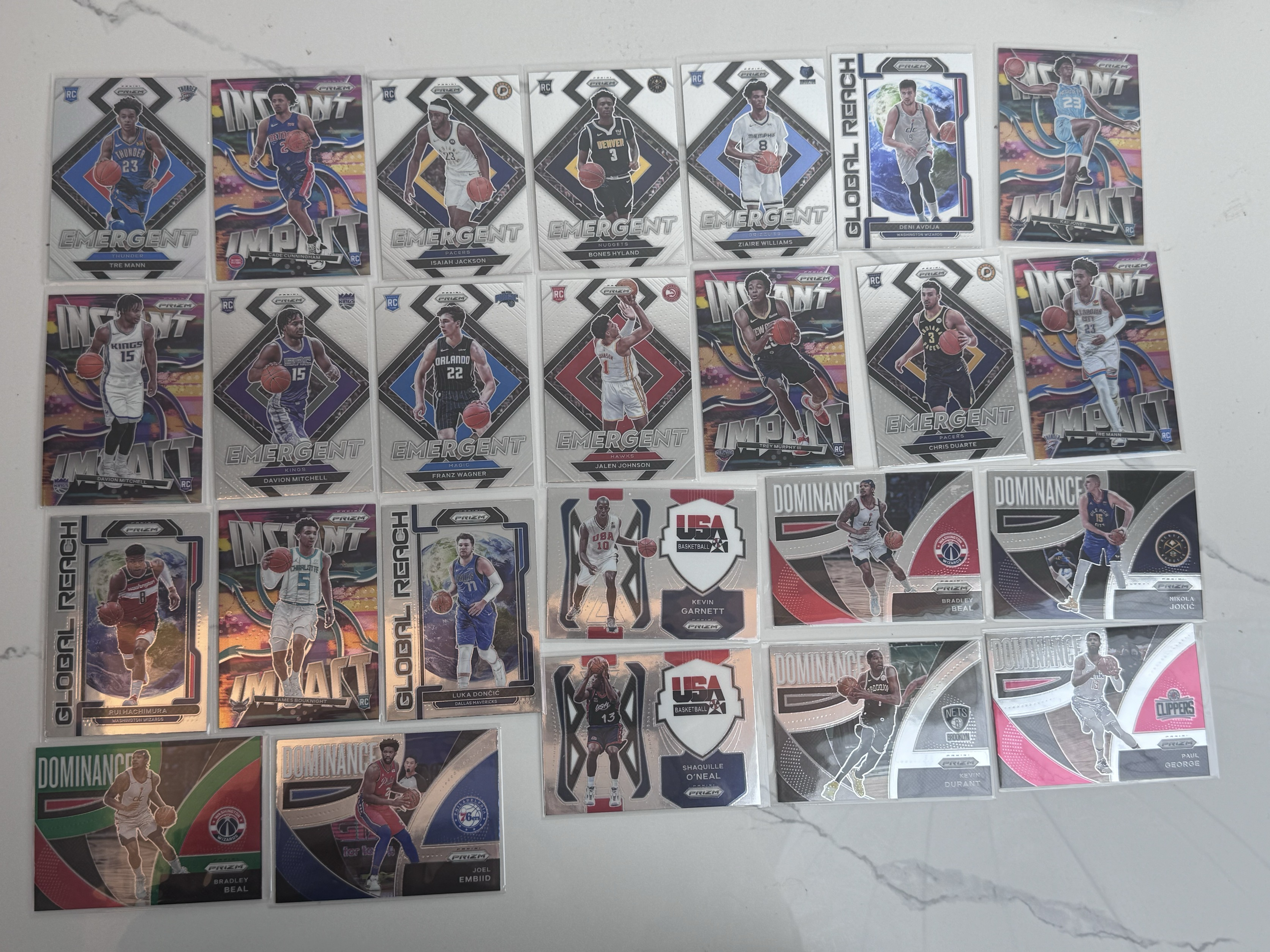 【Roseee代卖】prizm 特卡 cade CC 东契奇 约基奇 杜兰特 乔治 阿夫迪亚 恩比德 卡特 阿尼尔 瓦格纳 约翰逊 墨菲 lot 折射 易水寒5