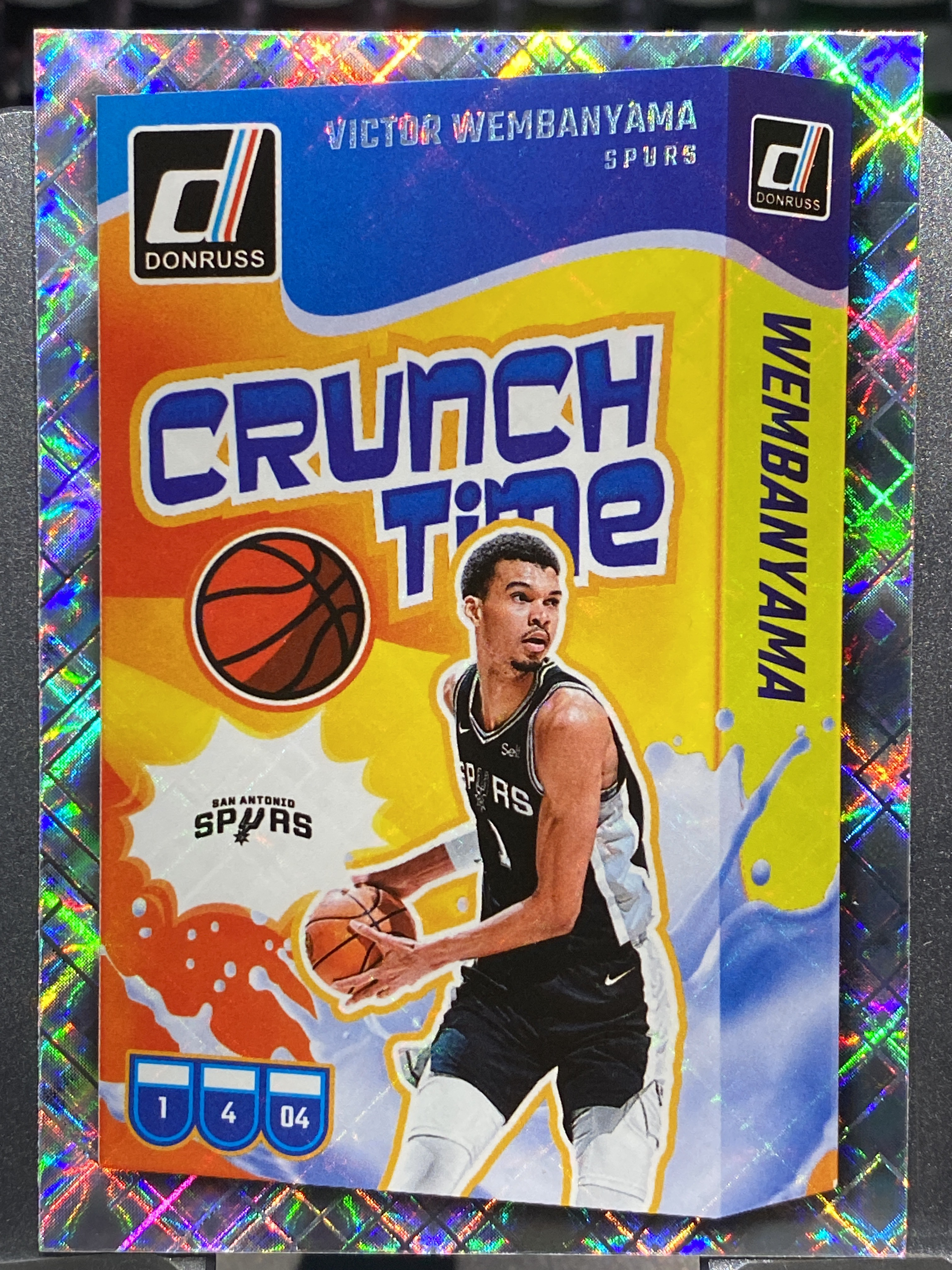 2024-25 【靓星代拍】 Donruss Victor Wembanyama 杜蕾斯 文班亚马 钻石折 马刺 折射 麦片特卡 状元 卡品如图 专收凑套必备 #Lx