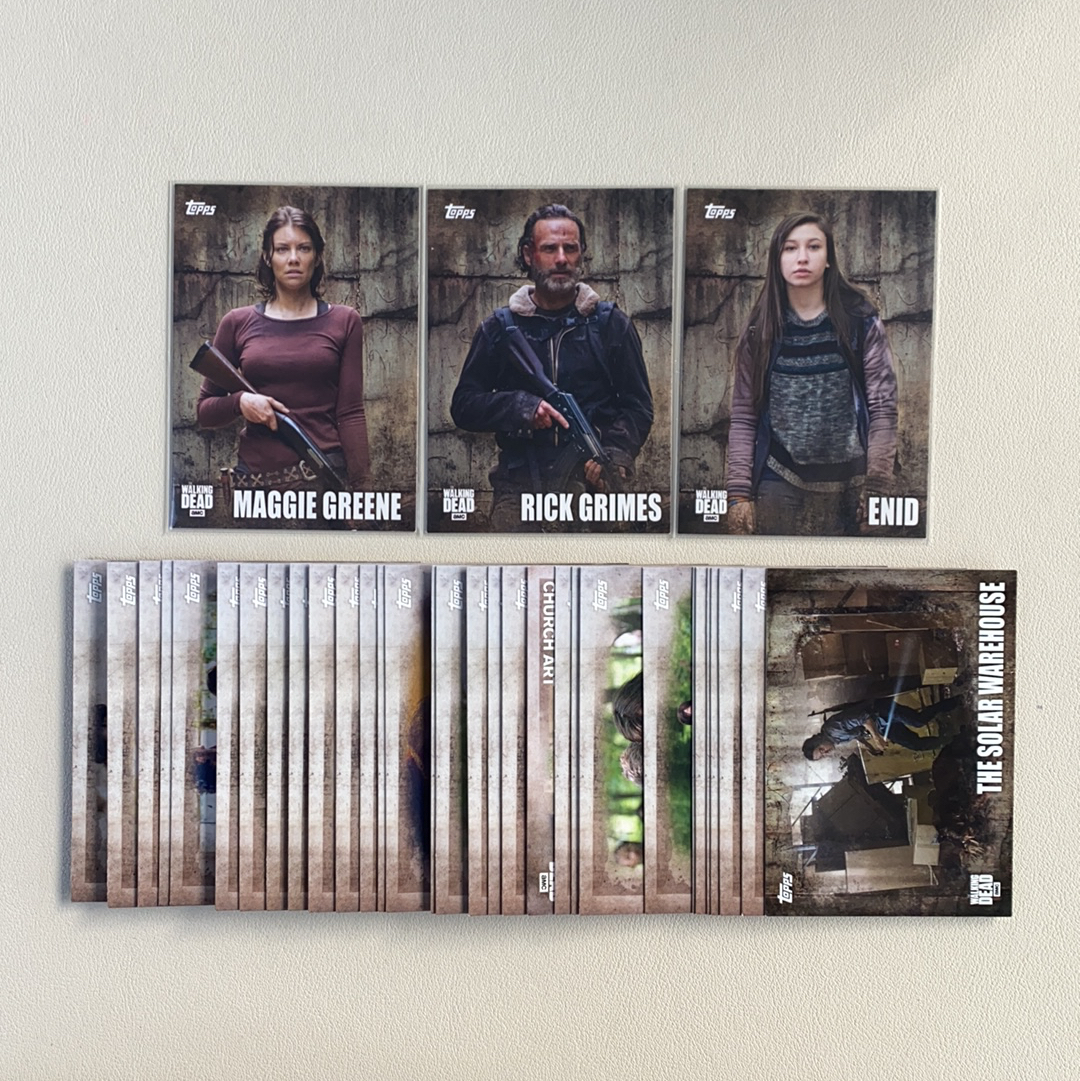 【弈卡代拍】2016 Topps 行尸走肉 The Walking Dead 普卡 base 特卡 打包 品相如图 凑套必备 无理
