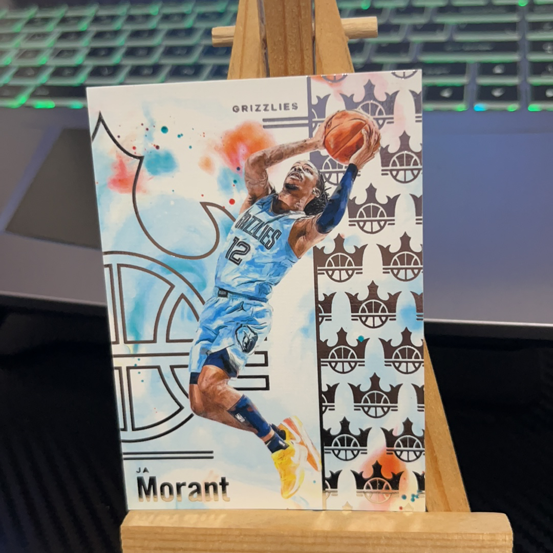 2024-25 Panini Court Kings Ja Morant 贾 莫兰特 灰熊 油画系列 卡品如图 凑图必备 值得收藏!免费代卖!
