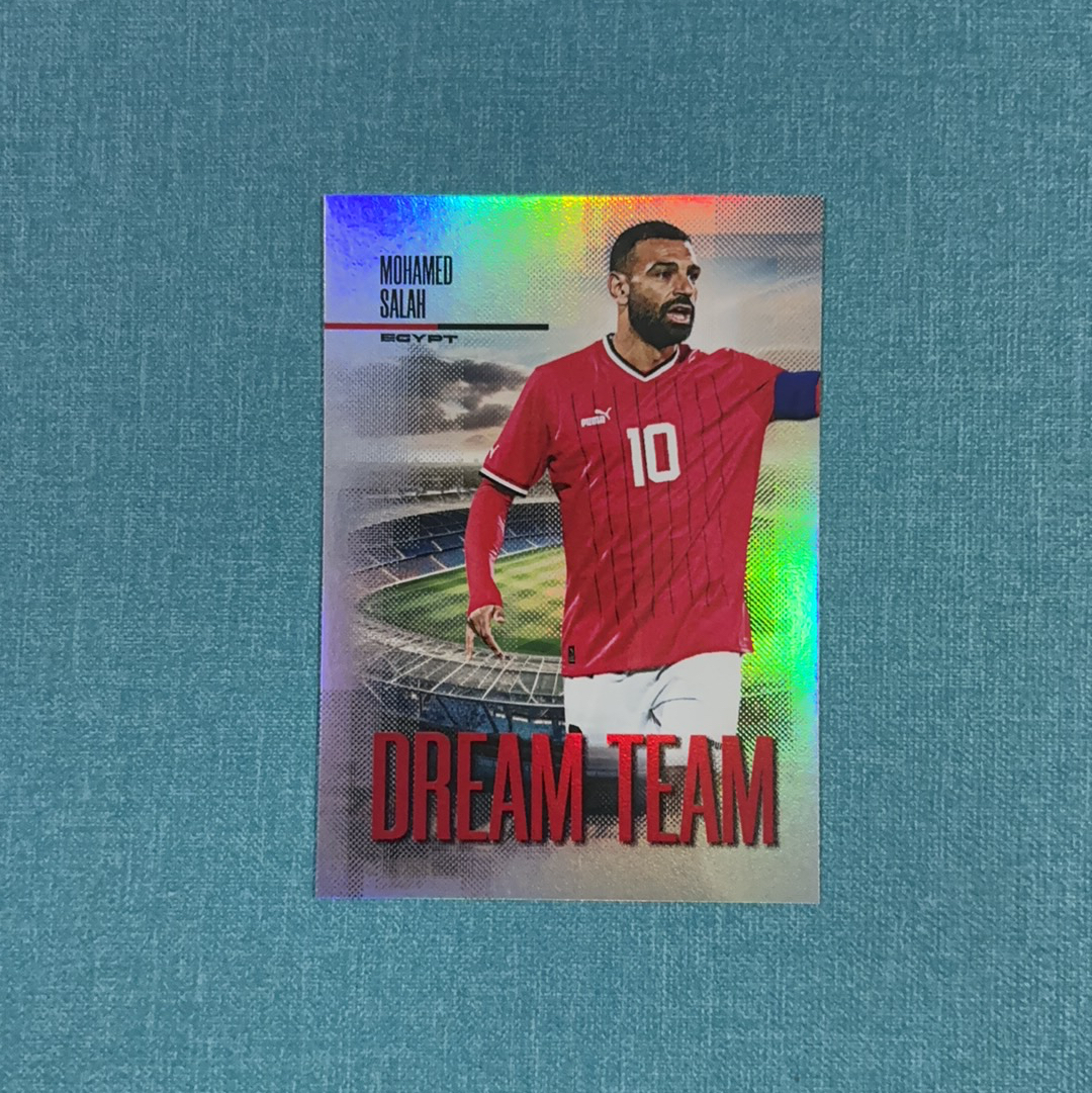 2025 Futera Fans Selection 福特拉球迷精选系列 Mohamed Salah 萨拉赫 14/20编 低编 折射 埃及 利物浦 卡品如图 FTU