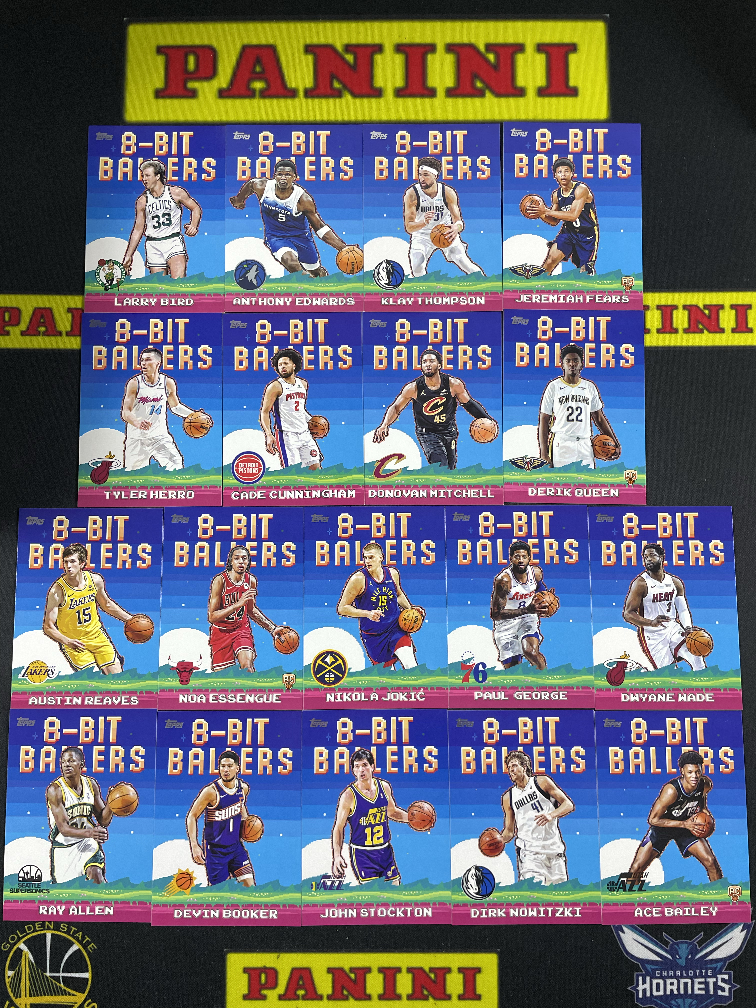 【皮成仙拍卖 统一手续费6%】 2025 TOPPS 安东尼爱德华兹 拉里伯德 德文布克 坎宁安 诺维斯基 韦德 奥斯汀里弗斯 雷阿伦 等 特卡 一图打包【只发顺丰】白白123