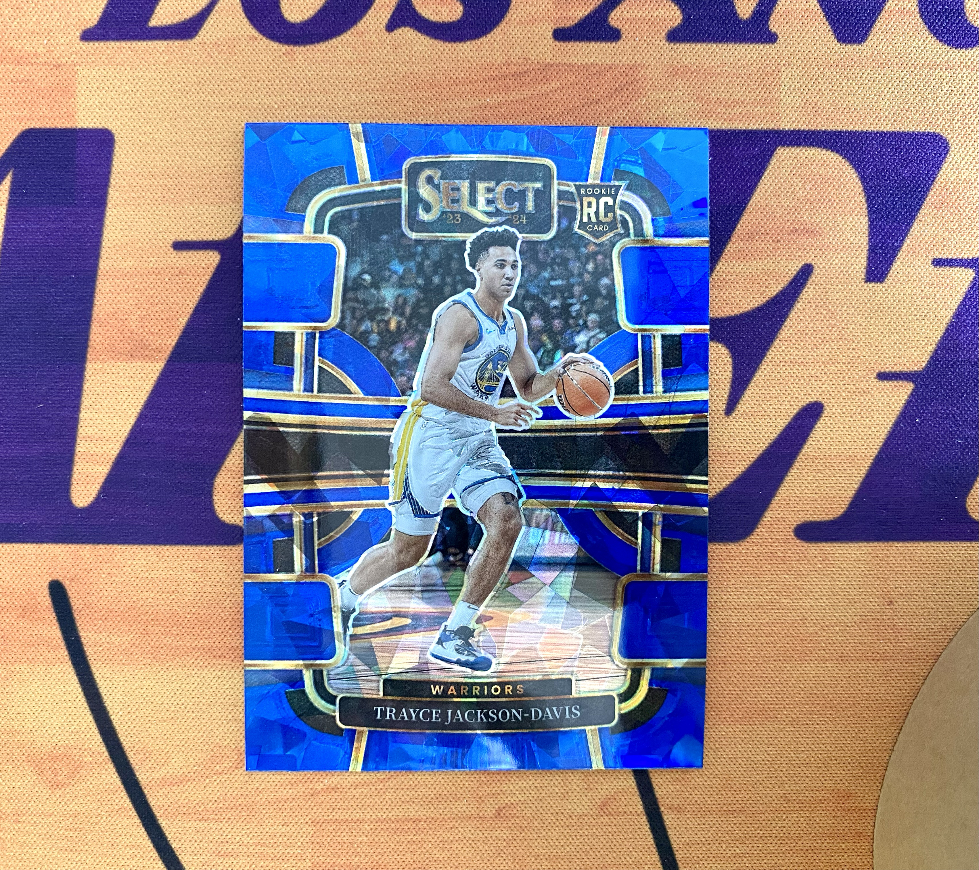 2023-24 Panini Select Trayce Jackson Davis RC 特雷斯 杰克逊 戴维斯 碎冰折 新秀 勇士 热门球员 凑套 卡品如图 有问题拍前私聊 拍后询问默认不处理