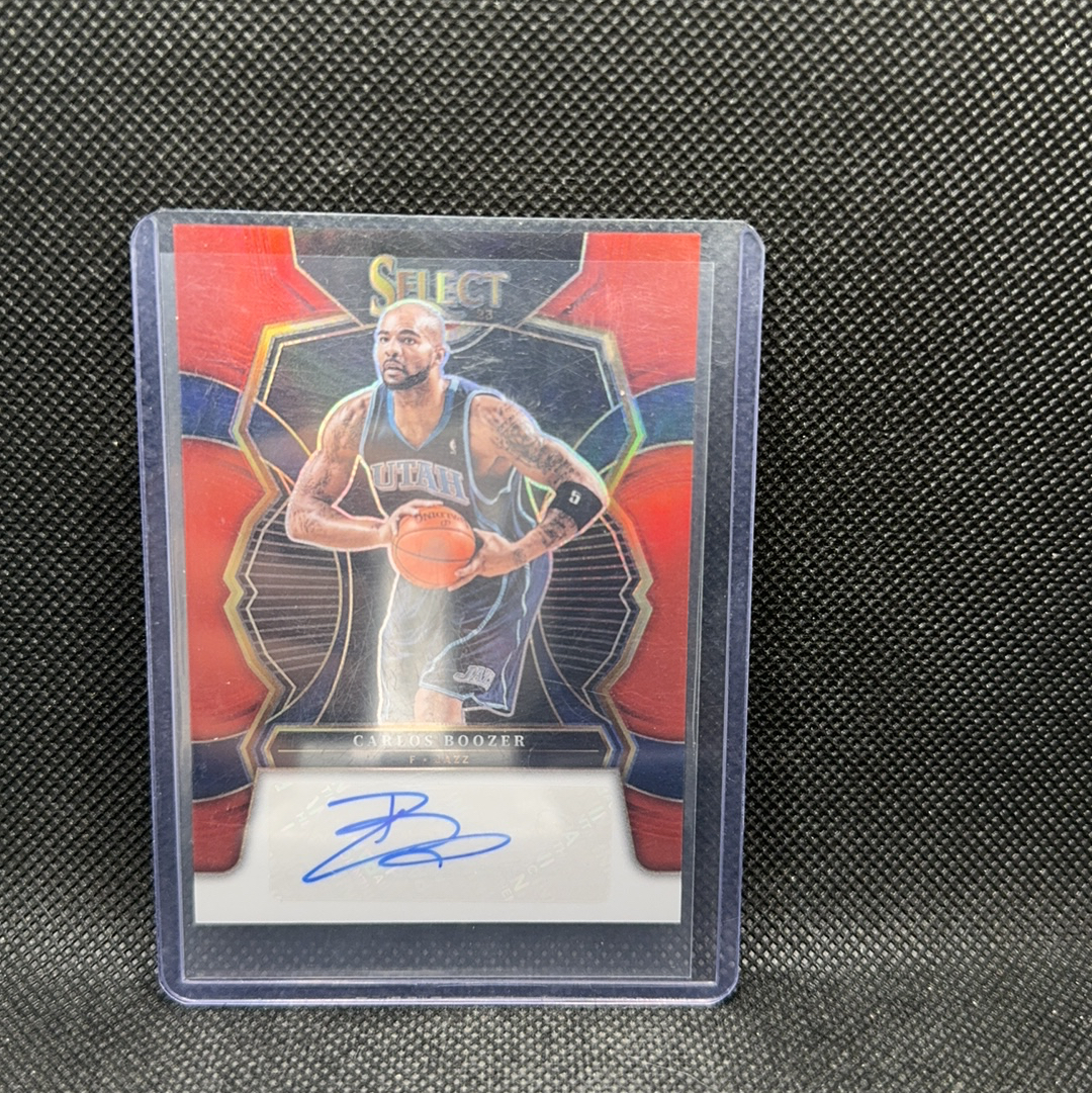 【Roseee代卖】2022-23 Panini Select Carlos Boozer 布泽尔 select 签字 99编 马尔卡宁 猪猪侠 赛克斯顿 jeff