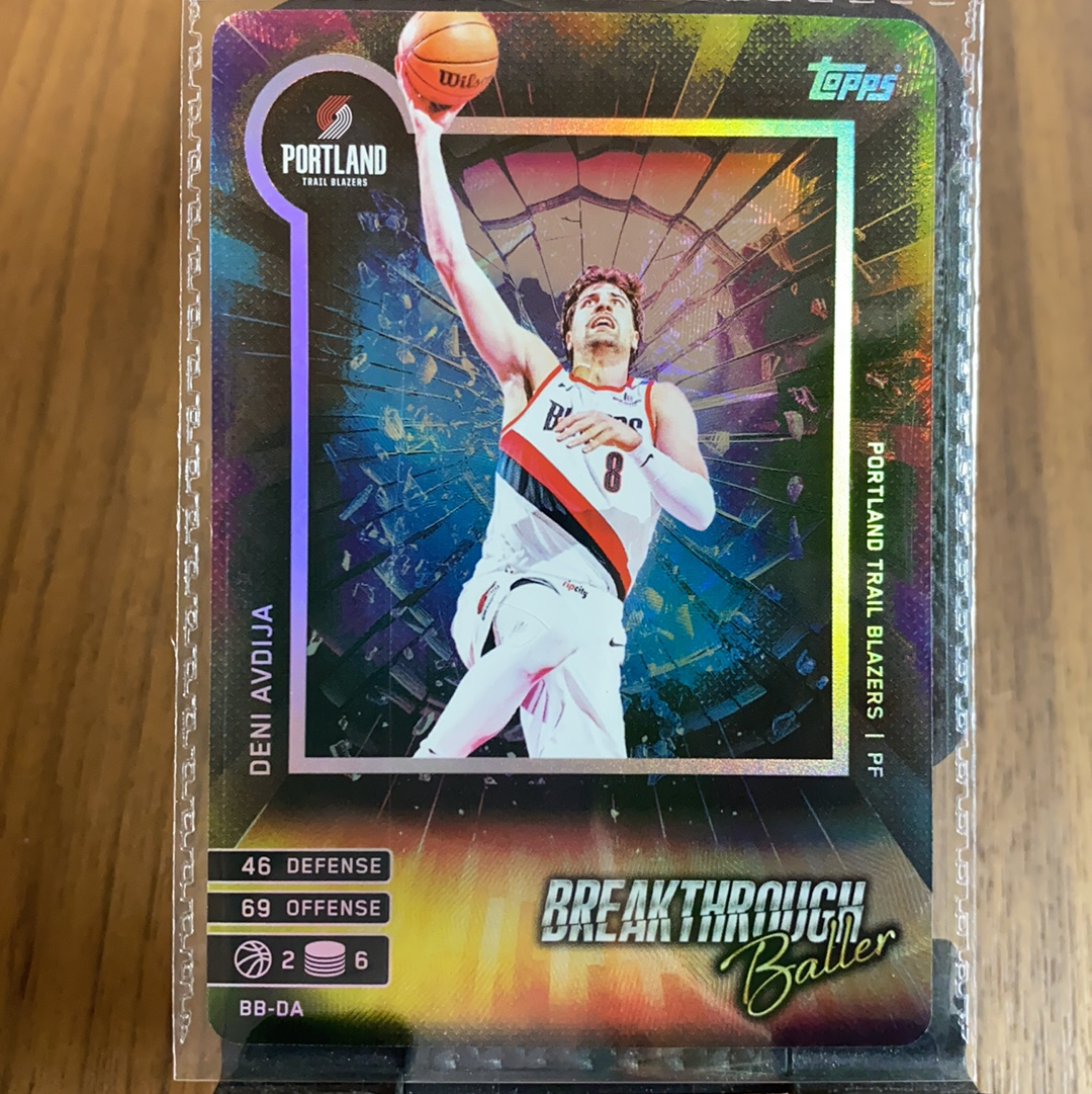 2025 Topps match attax Deni Avdija 152