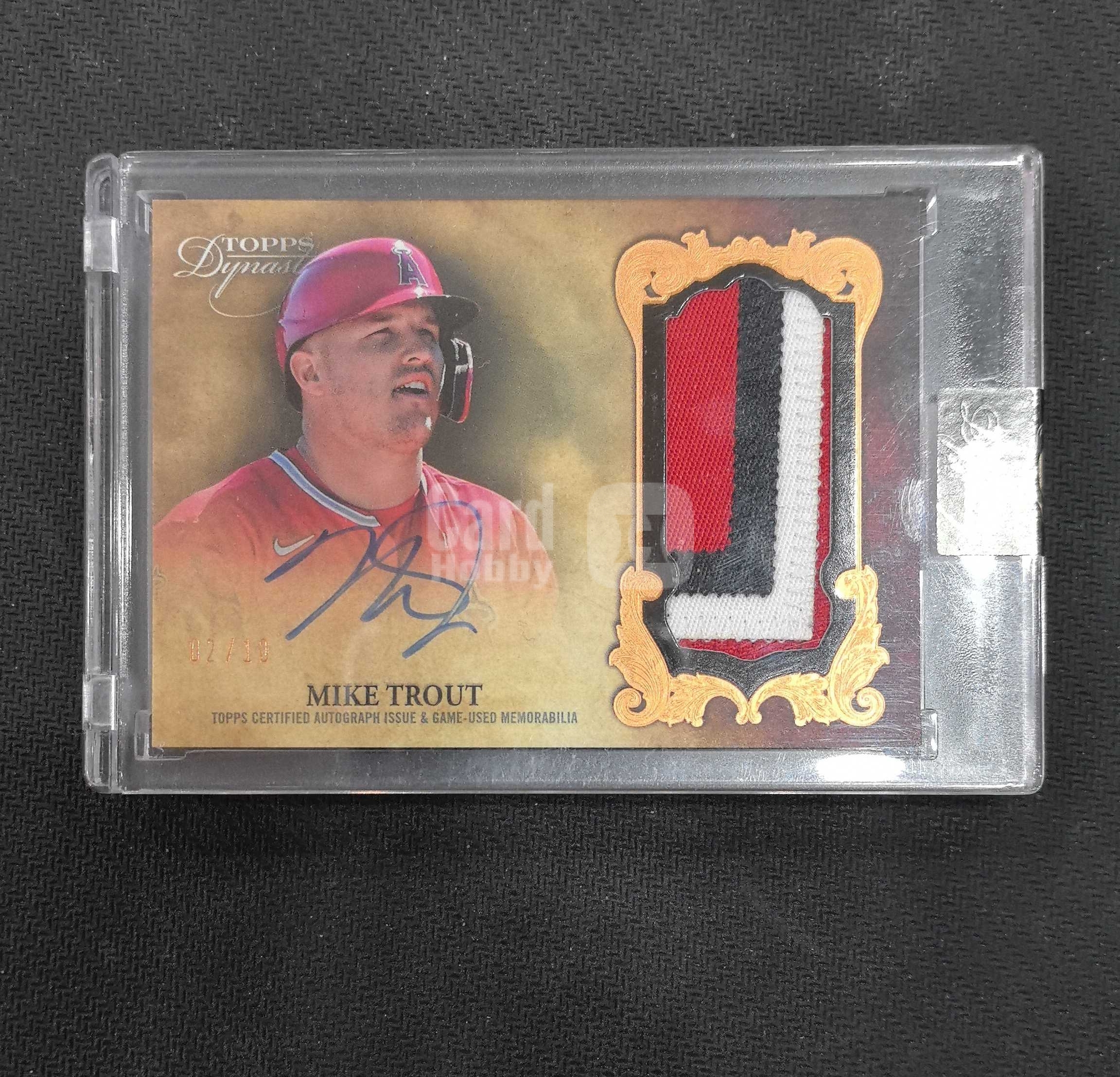 2022 Topps 【锡安代卖】 累计照常 棒球mlb 王朝dynasty 10编pa实物签字卡签 洛杉矶天使当家巨星 迈克特劳特 Mike ...