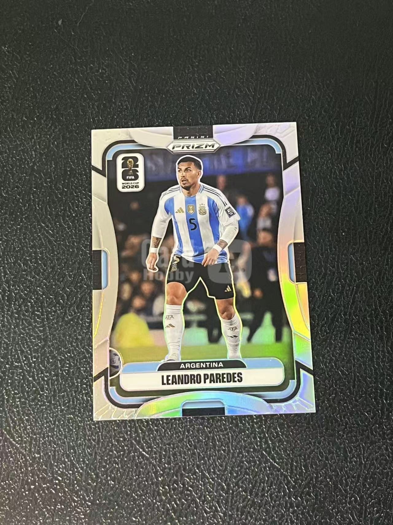 2026 Panini World Cup Prizm Leandro Paredes 帕雷德斯 阿根廷 世界杯 银折 实卡精美 卡品如图 LA-5