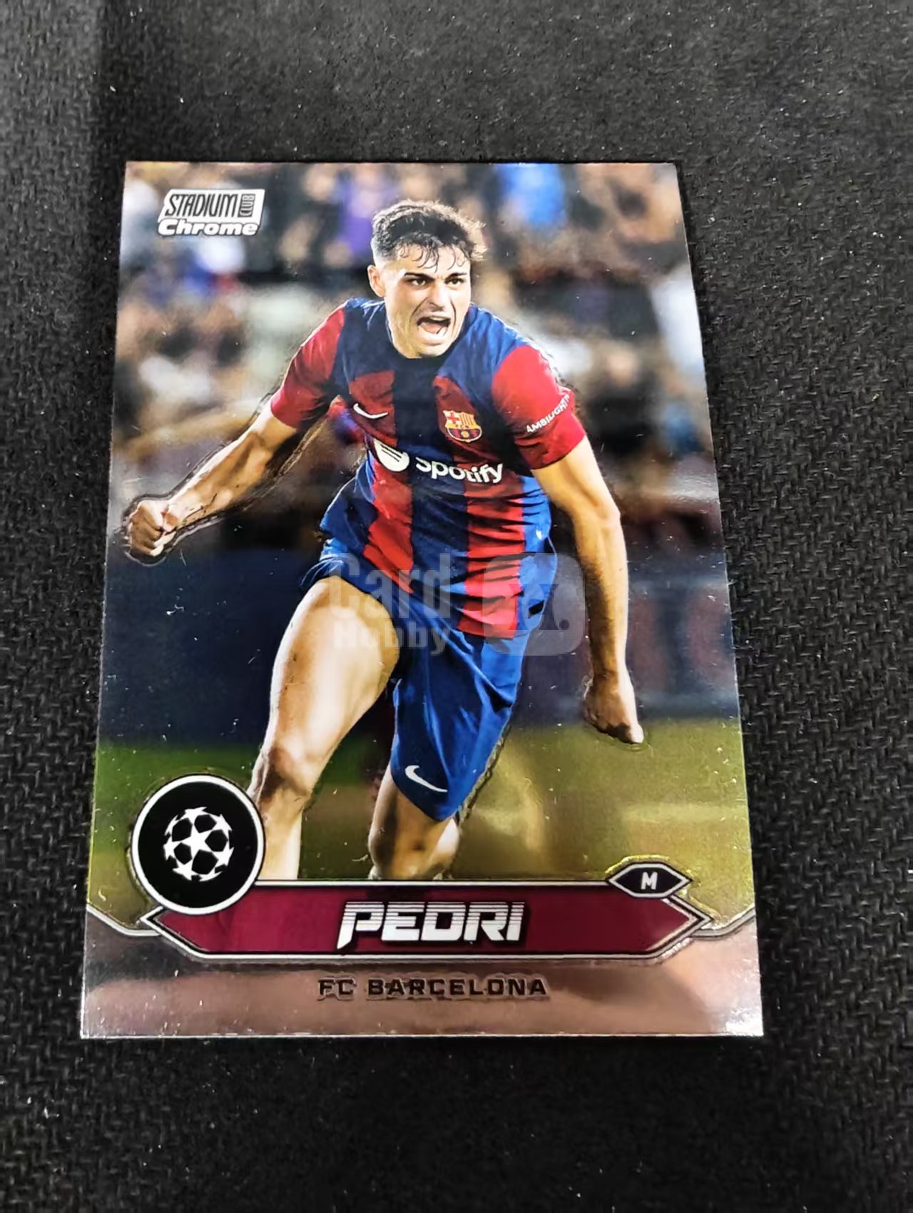 【可合并,不累计】2024 Topps Stadium Club Chrome Pedri 佩德里 巴萨 竞技场 欧冠 不保卡品 介意勿拍 #74