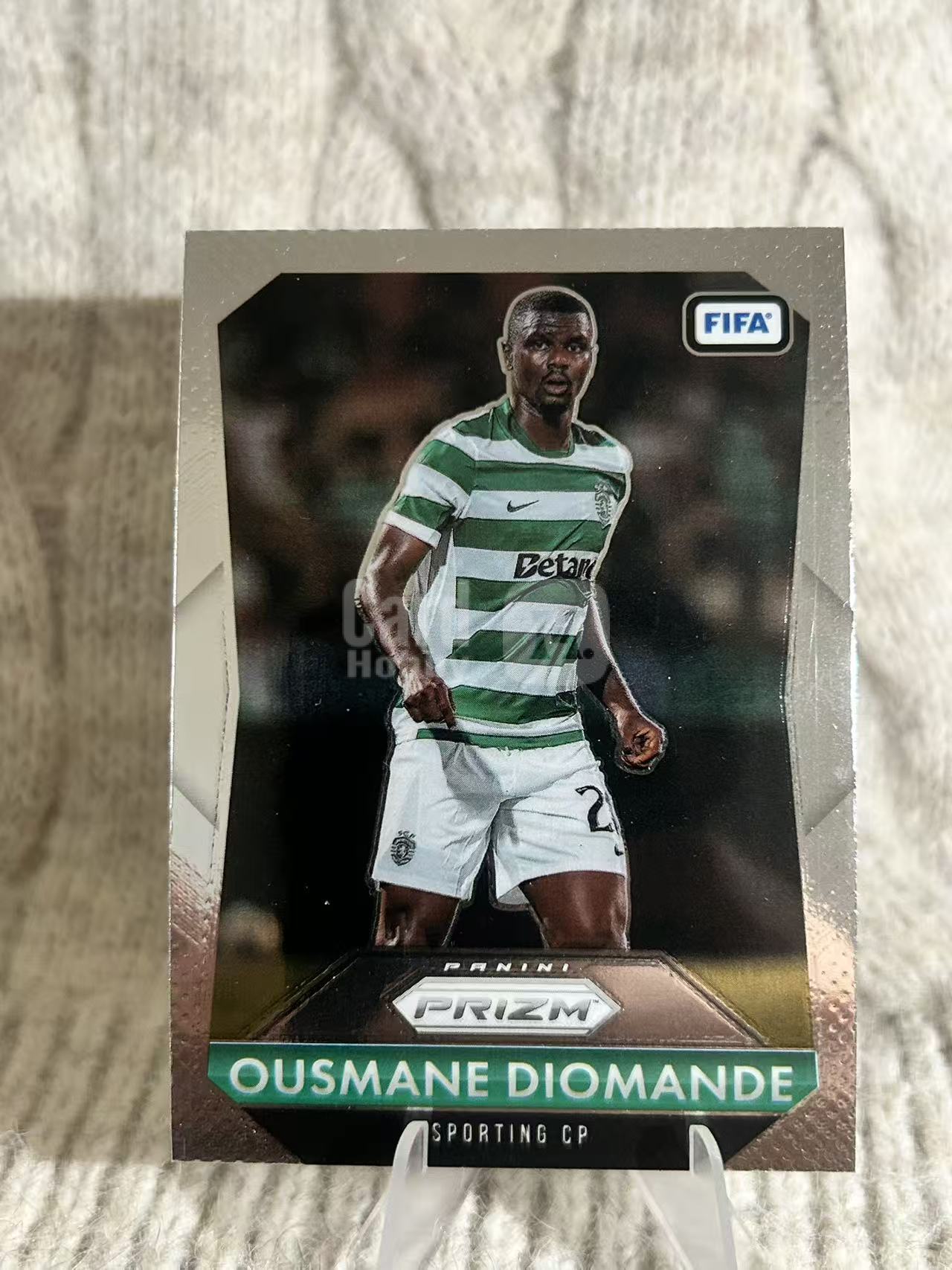 2025 Panini Prizm FIFA Ousmane Diomande 乌斯马内・迪奥曼德,葡萄牙体育,基础普卡。科特迪瓦年轻中卫,身体素质强悍,潜力出众的后防新星