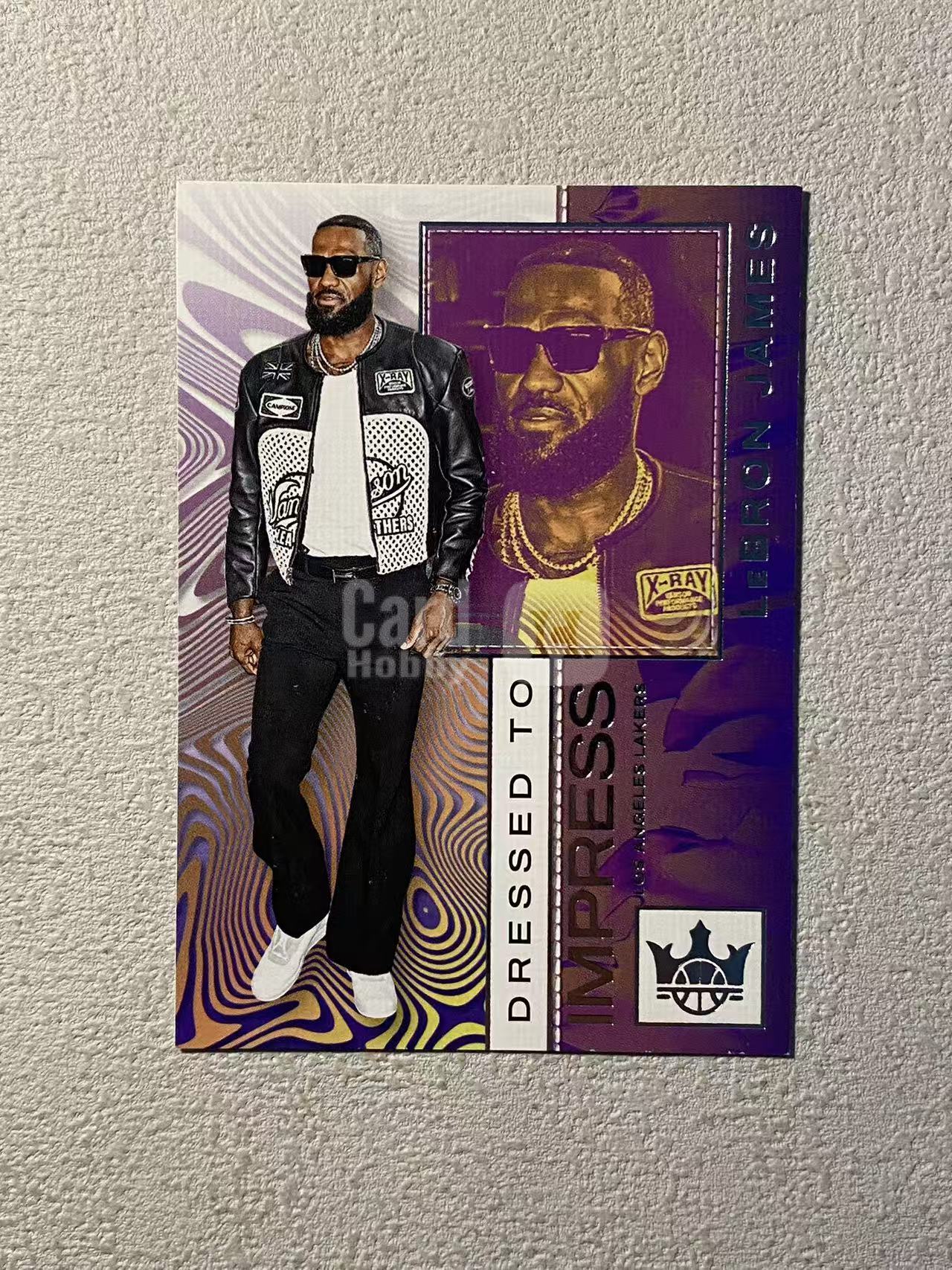 2024-25 Panini Court Kings LeBron James 油画 湖人 勒布朗 詹姆斯 老詹 大比例 走秀 特卡 经典选图 收藏必备