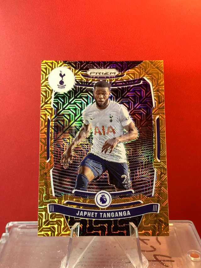 (老末精品代拍) E15 2021-22 Panini prizm 英超PZ Japhet Tanganga 坦甘加 热刺 橙mojo折 凑套必备