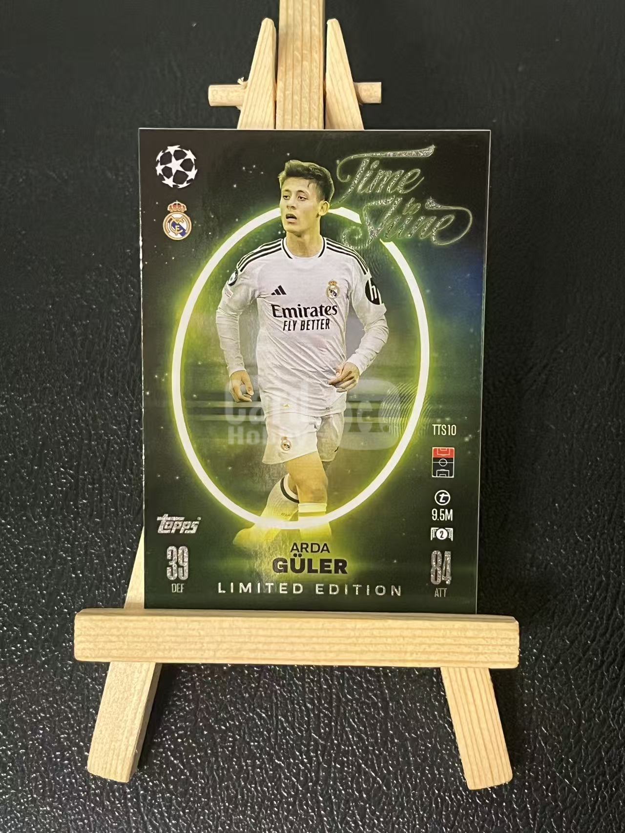 2024-25 Topps Match Attax Arda Güler 居莱尔 土耳其 皇马 特卡 银折 欧冠 实卡精美 卡品如图 LZL8