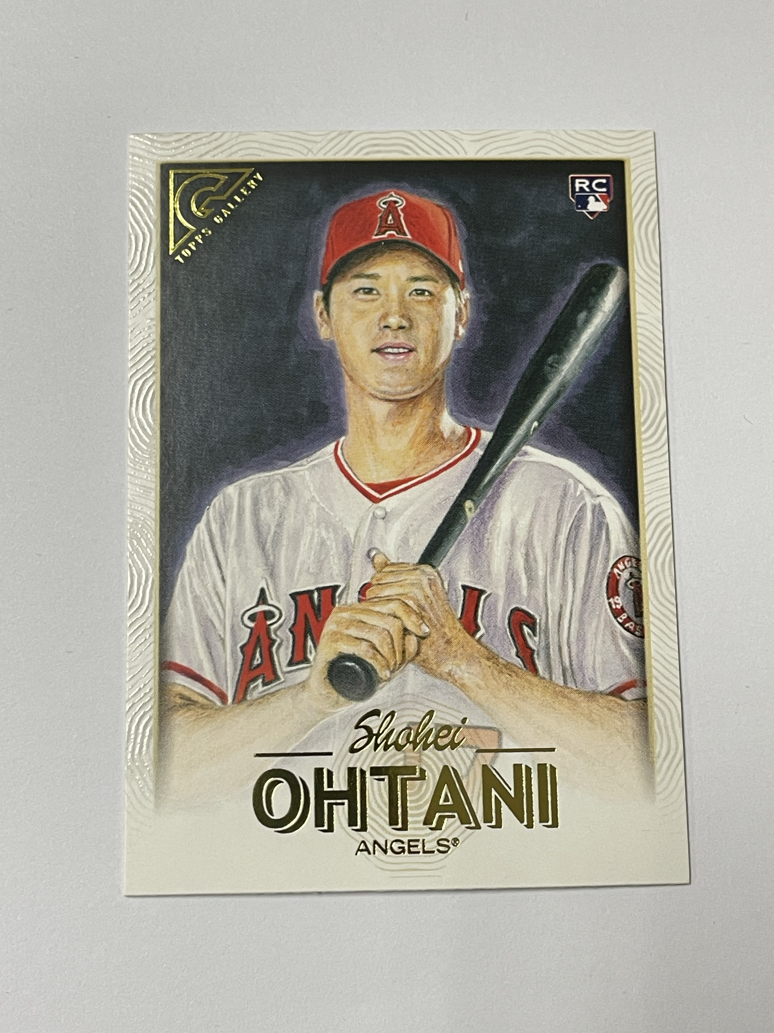 2018 Topps Gallery Shohei Ohtani RC 洛杉矶天使 大谷翔平 新秀 肖像 第一张