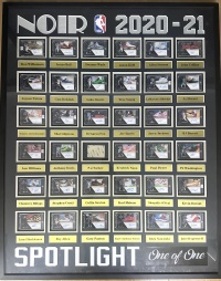 【菜篮子】2020-21 Noir Sneaker Spotlight Signatures Complete Set 诺尔 鞋灯 大全套 可选择带展示框或拆框发货 实拍35张 第36张塔克换回后赠送