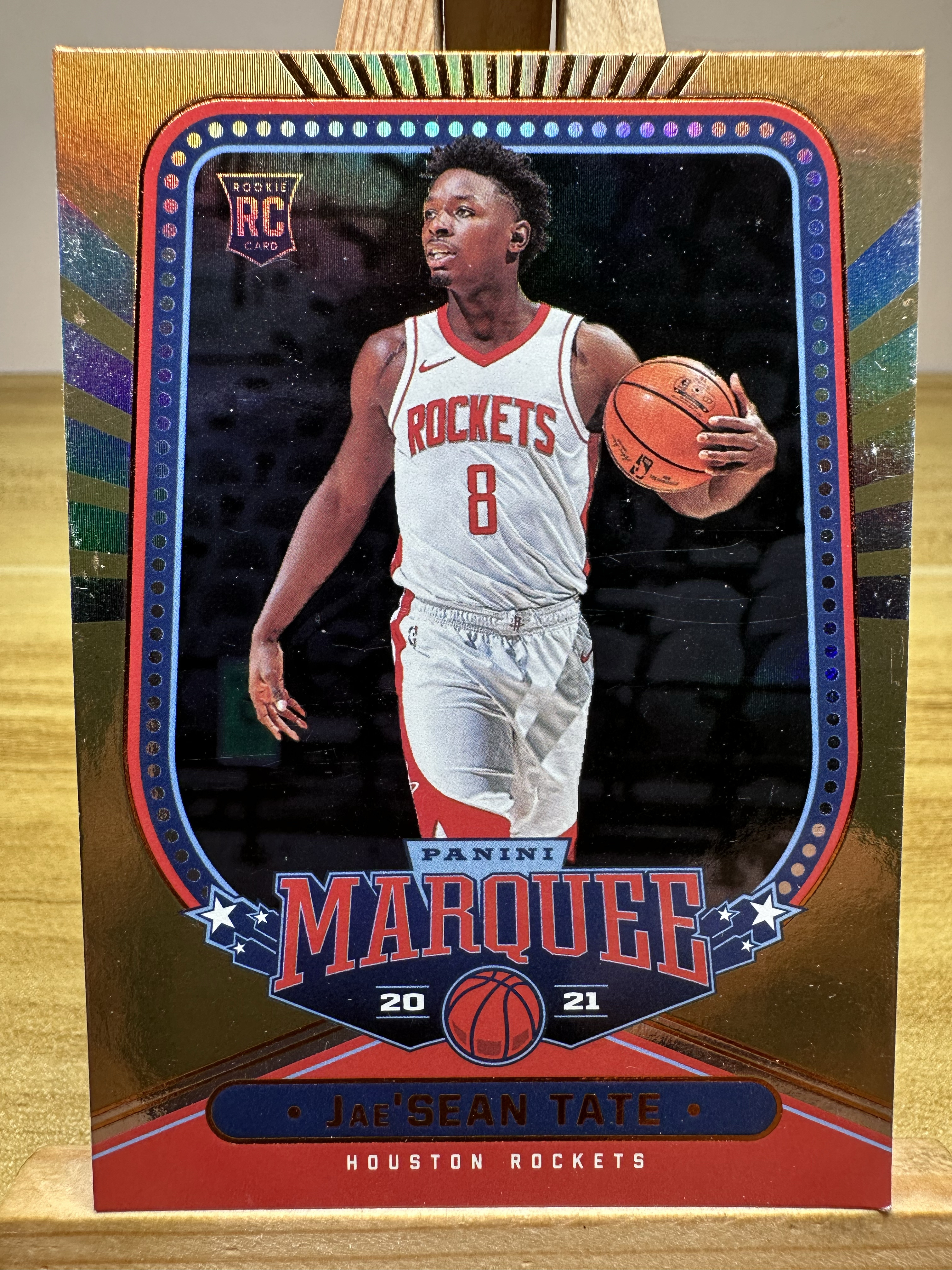 2020-21 Panini Chronicles Jae'Sean Tate RC 新秀 火箭 杰肖恩 泰特 编年史 马奎 base 铜平行 铜折 拍前请看描述 臻成免费代卖 b64