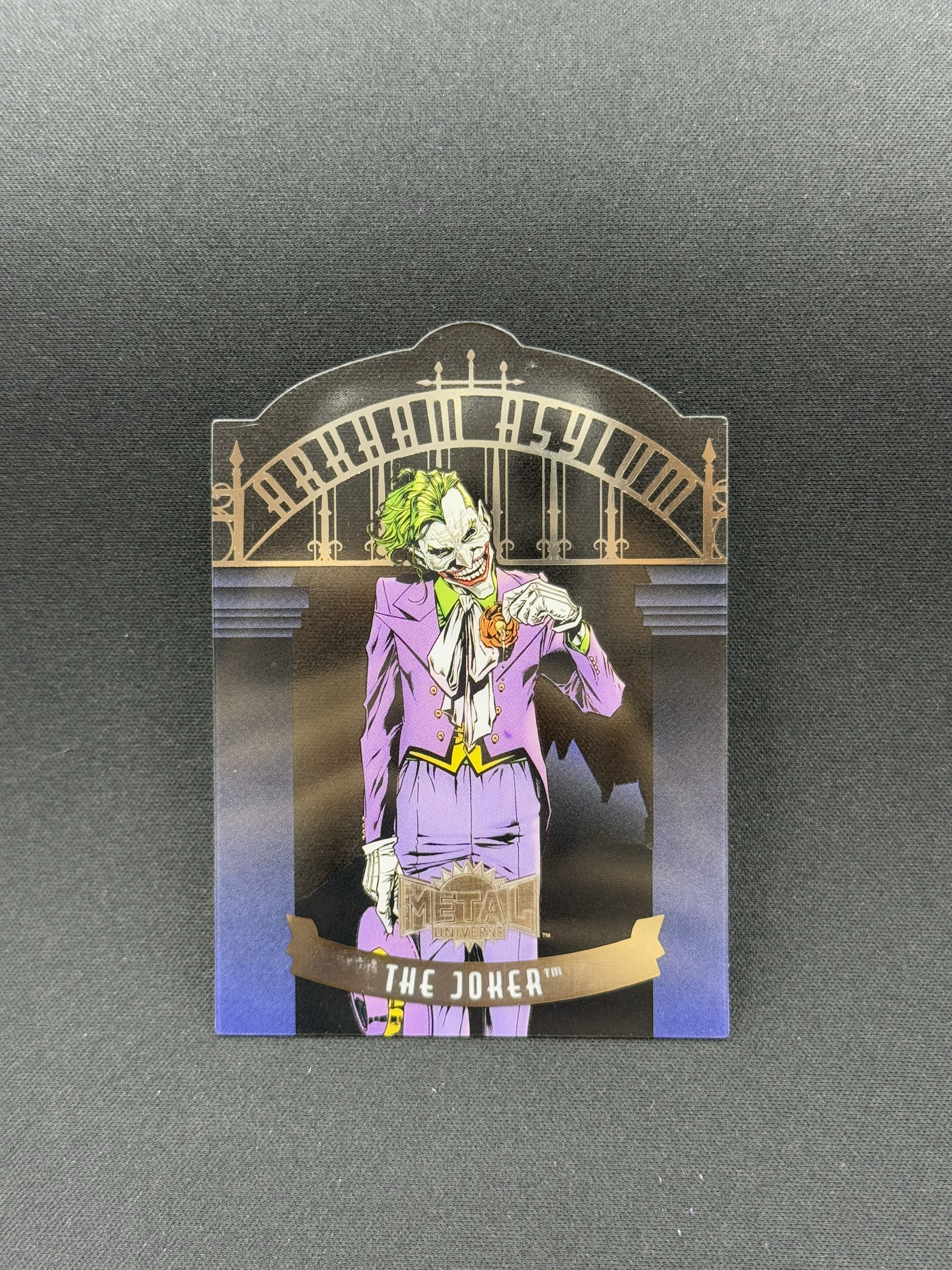 2025 Upper Deck Skybox DC Metal Batman The Joker 【小贝代拍】UD 蝙蝠侠 元年 小丑 大反派 异型 胶片 特卡 盒货 瑕疵如图 拍前看描述 XNP