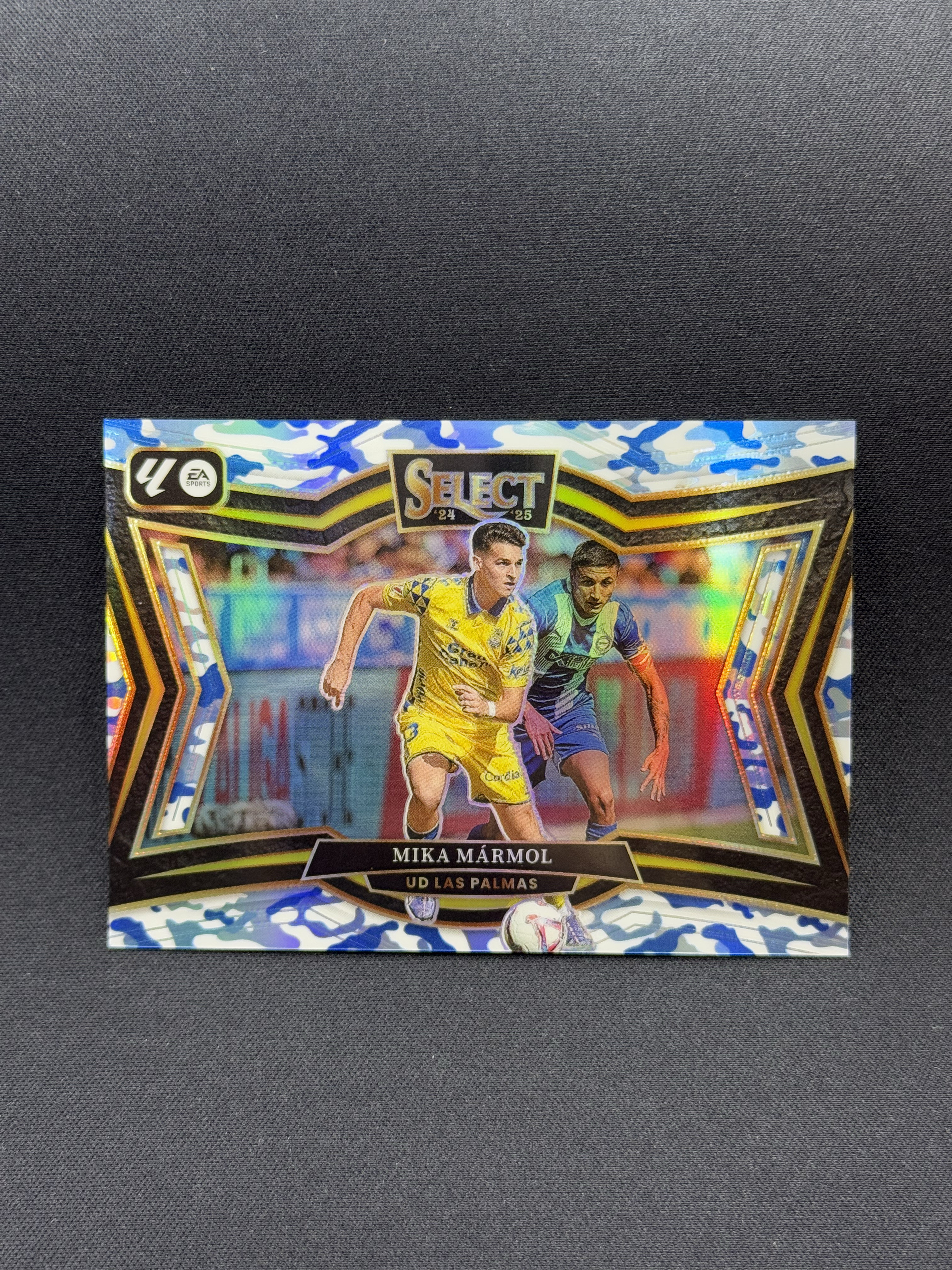 2024-25 Panini Select Mika Marmol 【小贝代拍】西甲 Select 拉斯帕尔马斯 米卡 马莫尔 30编 迷彩折 三阶 卡品如图 拍前看描述 H EW
