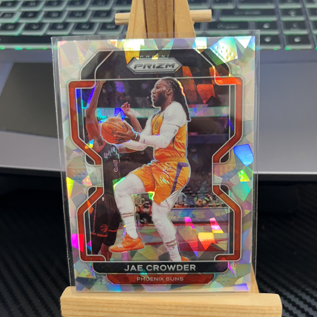 2021-22 Panini Prizm Jae Crowder 杰 克劳德 太阳 银折 碎冰折 折射 prizm系列 pz 卡品如图 凑图必备 值得收藏! 免费代卖!