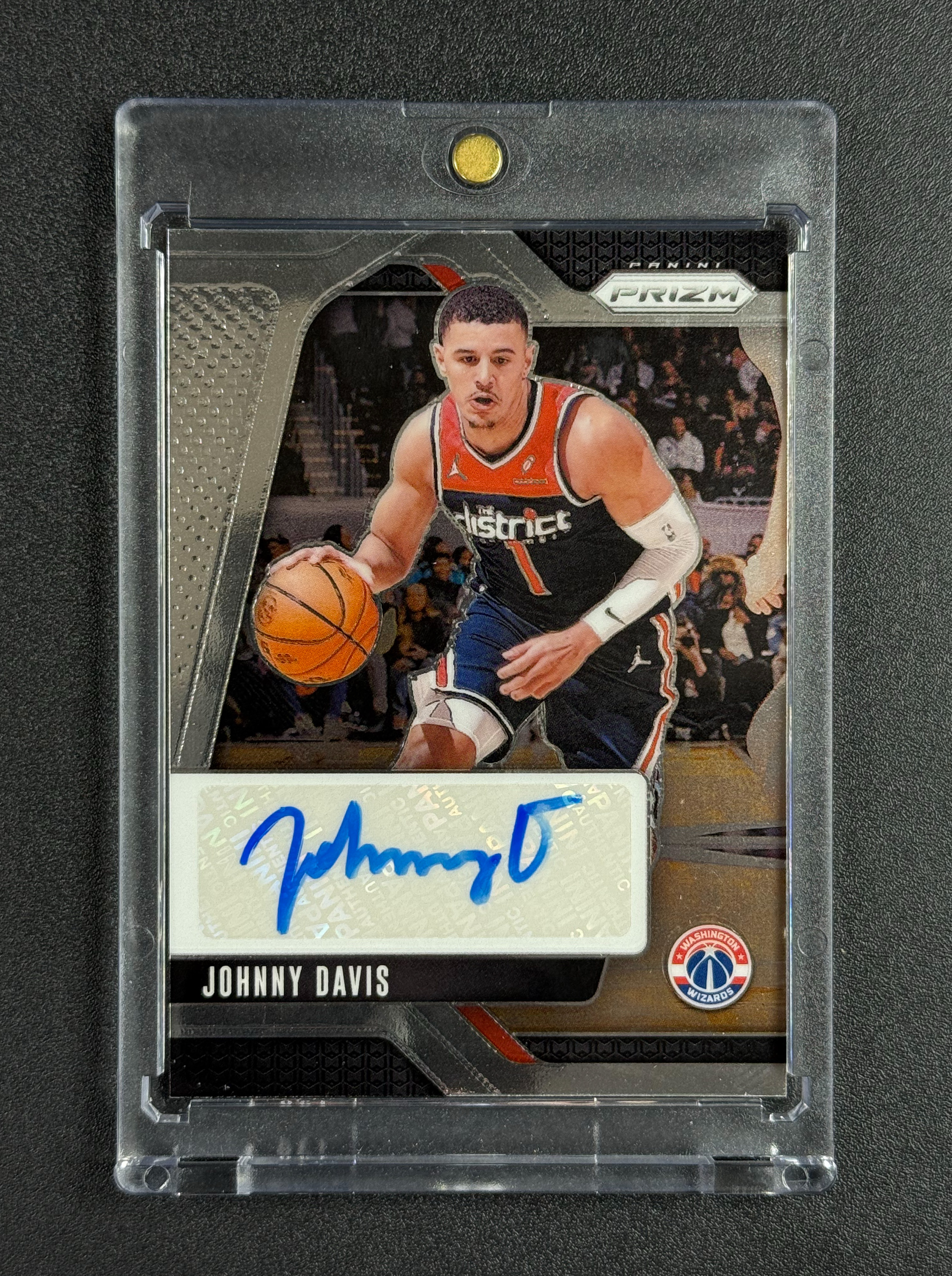 【帮主拍卖】2024-25 Panini Prizm Johnny Davis PZ 奇才 约翰尼 戴维斯 觉醒哥 签字 卡品如图 澈
