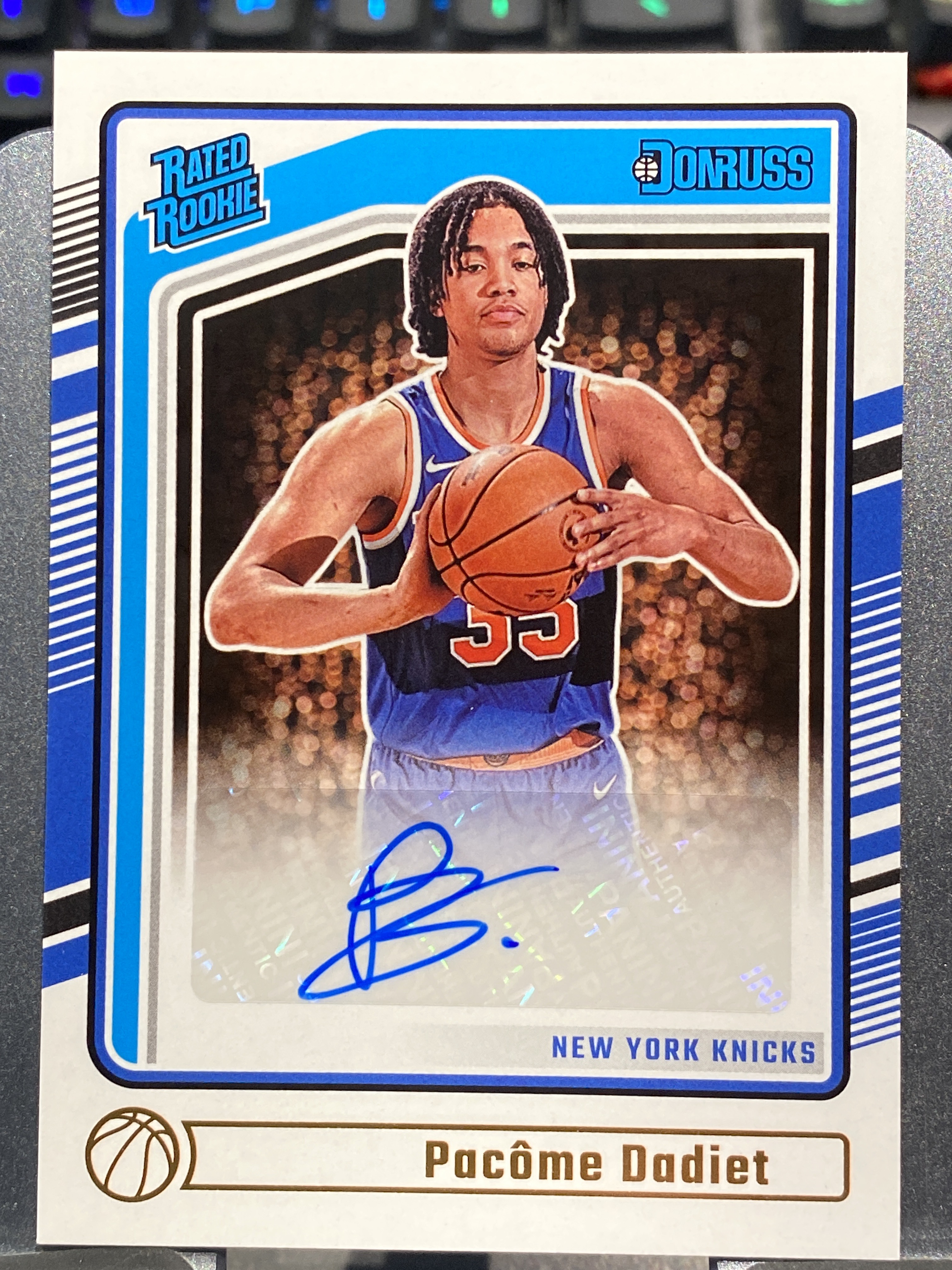 2024-25 【靓星代拍】 Donruss Pacome Dadiet RC 杜蕾斯 尼克斯 新秀 帕科姆 达迪耶 签字签名 字迹完美 卡品如图 专收凑套必备 #Lx