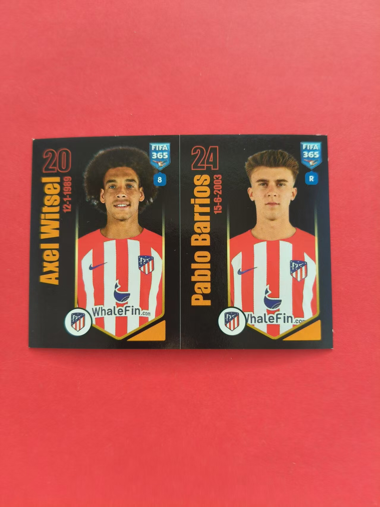 2024-25 Panini Stickers Pablo Barrios 帕尼尼FIFA365 马竞 巴里奥斯 维特塞尔