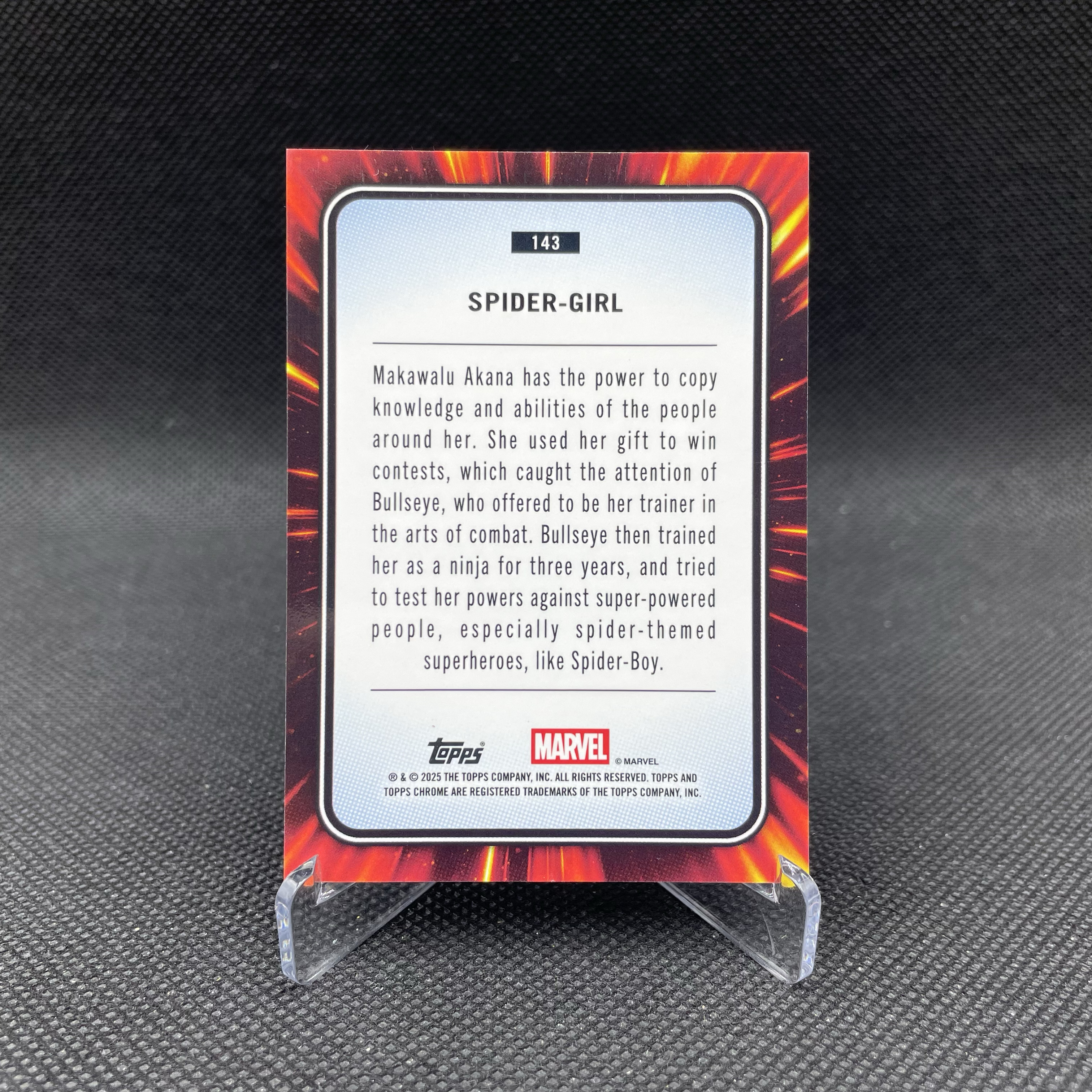 2025 Topps Chrome Spider-Girl 【无界代卖】Marvel(MCU)漫威 蜘蛛女孩 女蜘蛛侠 77/99编 绿折 绿镭射折 人气女角色 品如图 不累计 ZY