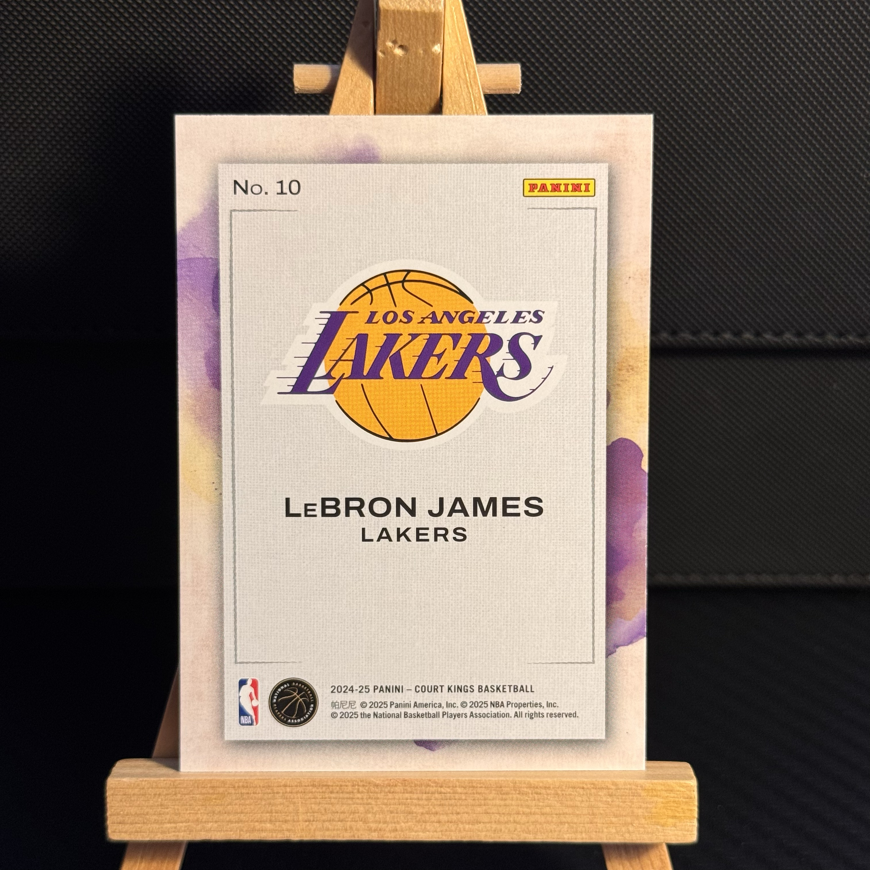 【GPK拍卖】2024-25 panini court kings lebron james 油画 湖人 勒布朗 詹姆斯 詹皇 老詹 小皇帝 水彩特卡 专收必备 卡品如图 潜力无限