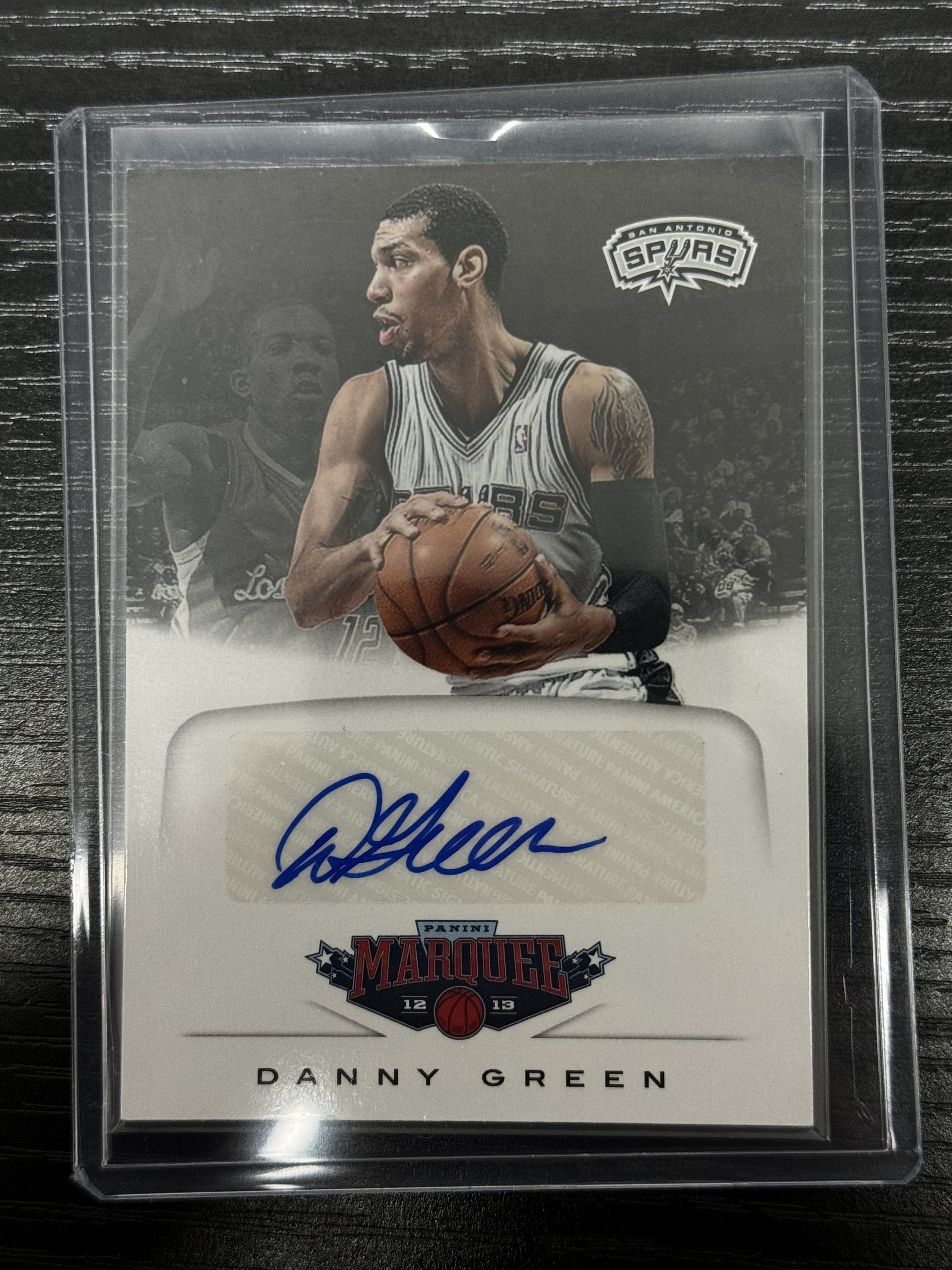 2012-13 Panini Marquee Danny Green 马奎 马刺 丹尼格林 签字 收藏专收 【Hicard-72】史蒂夫
