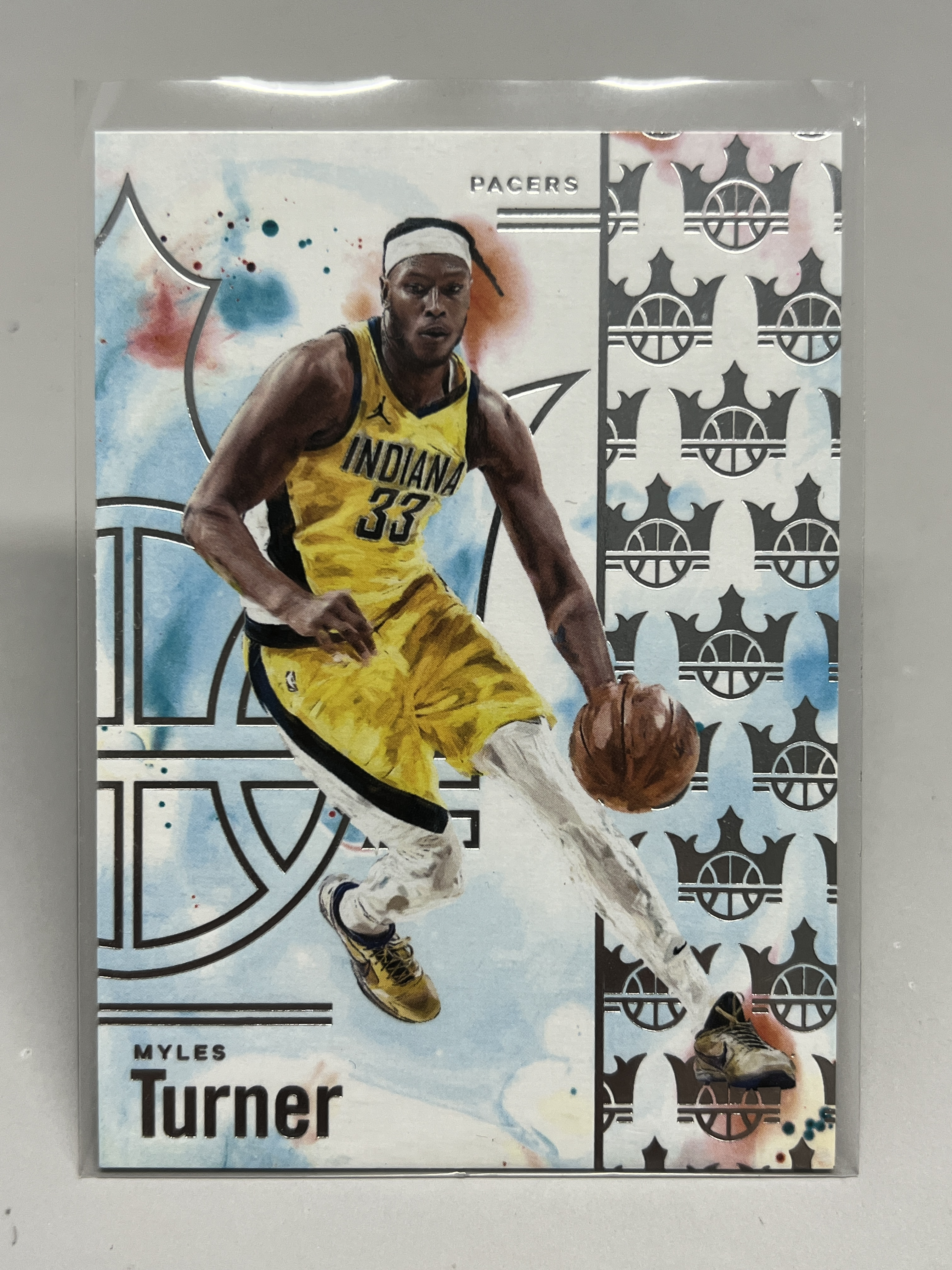 2024-25 Panini Court Kings Myles Turner 【挂机拍卖】帕尼尼 油画 迈尔斯·特纳 步行者 #47 收藏 投资 卡品如图