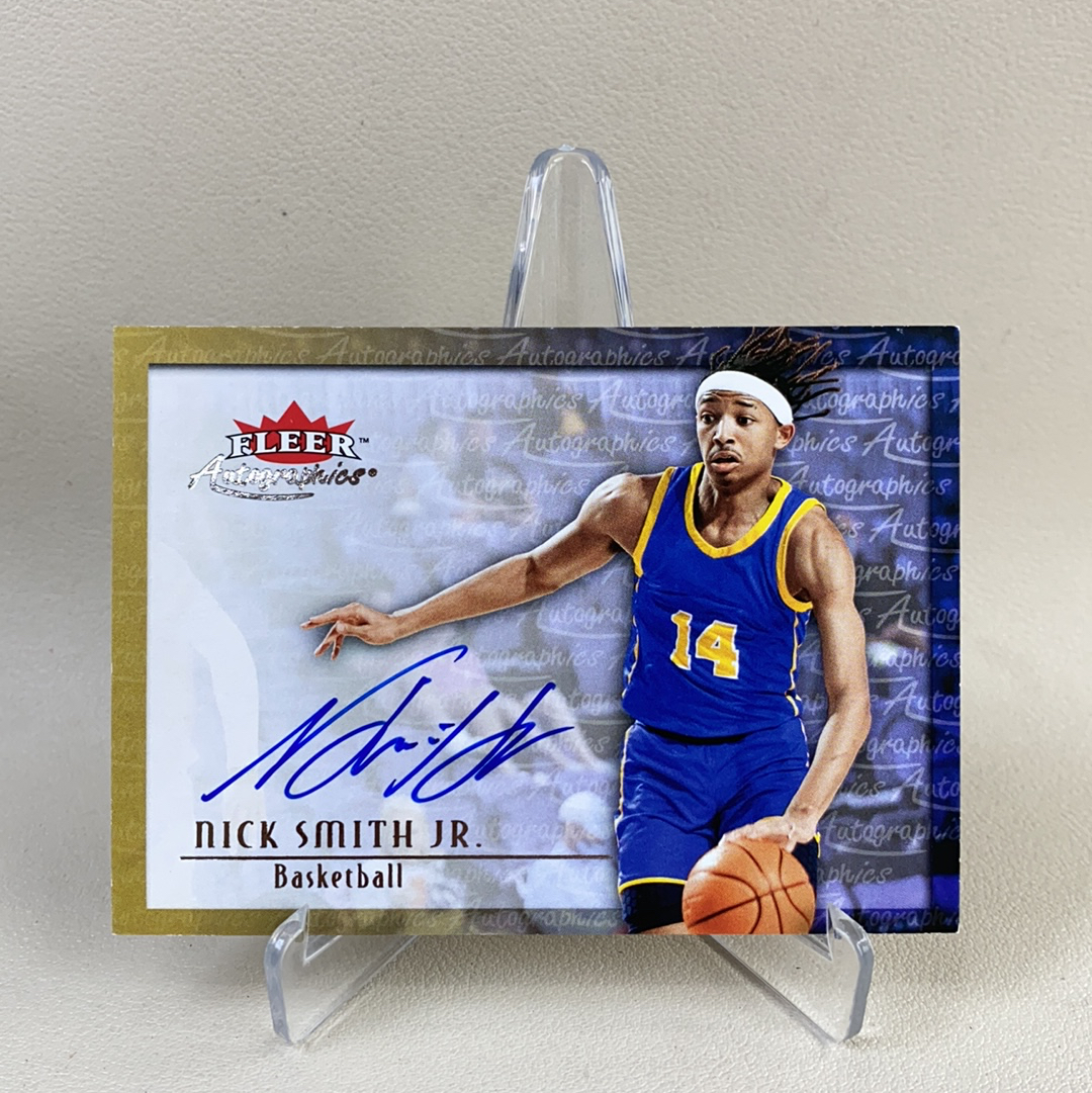 【弈卡代拍】2024 Upper Deck Champions FLEER 特卡 签名 签字 卡签 NBA篮球 尼克 史密斯 NICK SMITH JR .品相如图 凑套必备 坦总