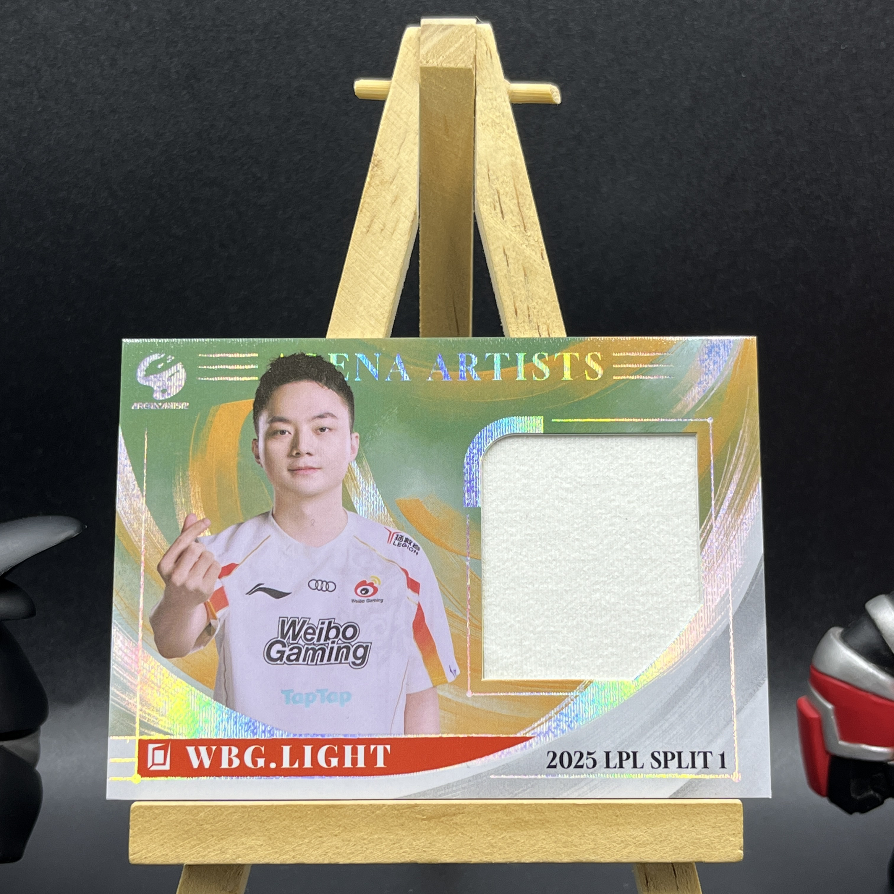 【KabuDa不累计】2025 Buffun 不凡玩品 英雄联盟 赛场艺术家 LPL 选手卡 WBG Light 单人队服卡 九离