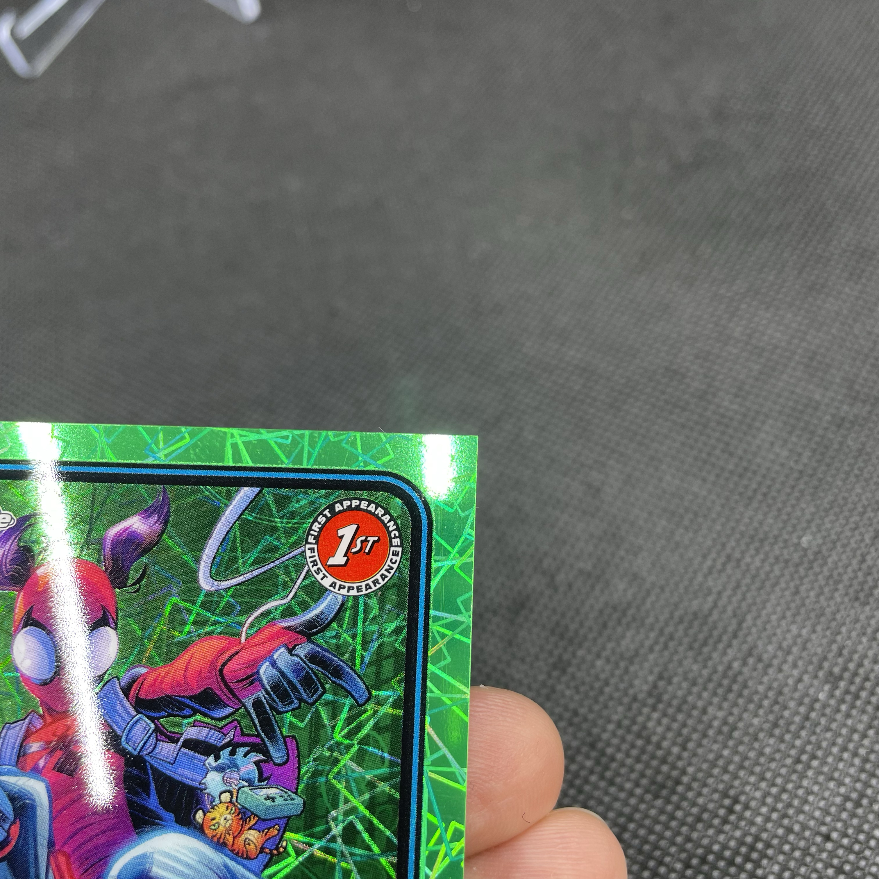 2025 Topps Chrome Spider-Girl 【无界代卖】Marvel(MCU)漫威 蜘蛛女孩 女蜘蛛侠 77/99编 绿折 绿镭射折 人气女角色 品如图 不累计 ZY