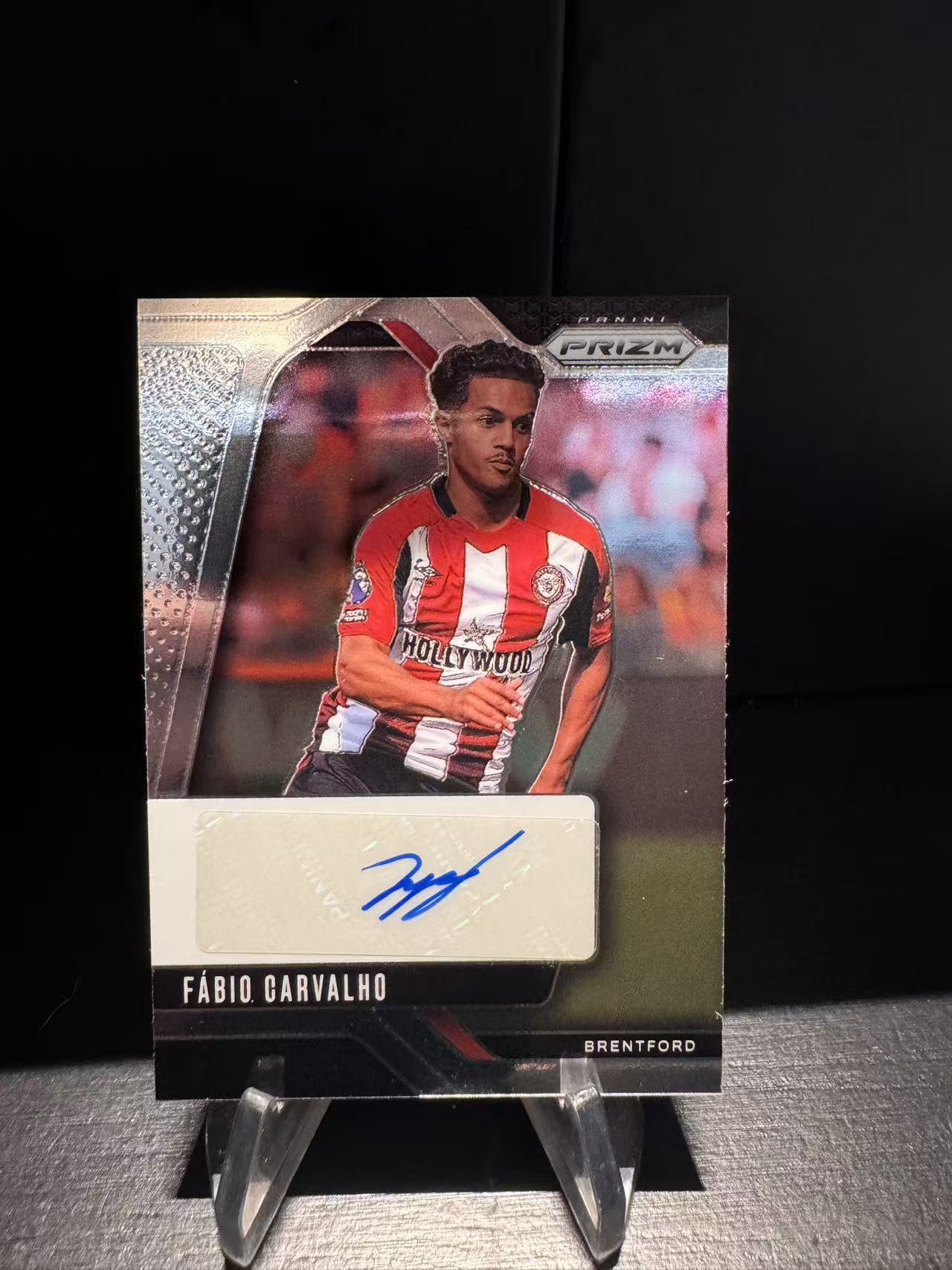 龖2024-25 panini prizm 英超PZ Fábio Carvalho 法比奥 卡瓦略 布伦特福德 签字 base 卡品如图 MJ002M