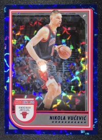 2022-23 Panini NBA Hoops Nikola Vucevic 公牛 尼古拉 武切维奇 蓝风车折 折射 卡品如图 专攻凑套必备