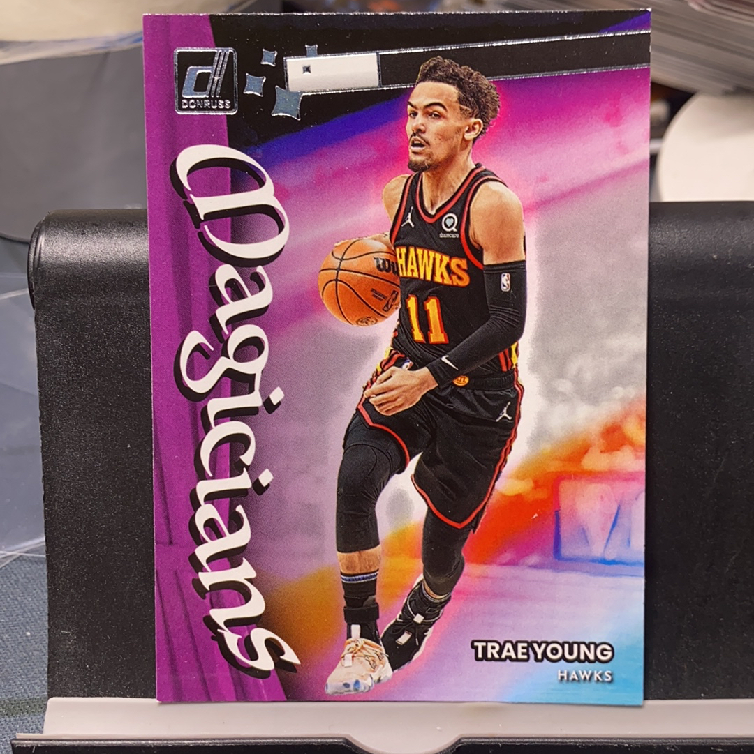 2023-24 Panini Donruss Trae Young 可存卡!!!【大咖代卖】特卡 特雷 杨 Bang！特卡 卡品如图 老鹰当家 打包