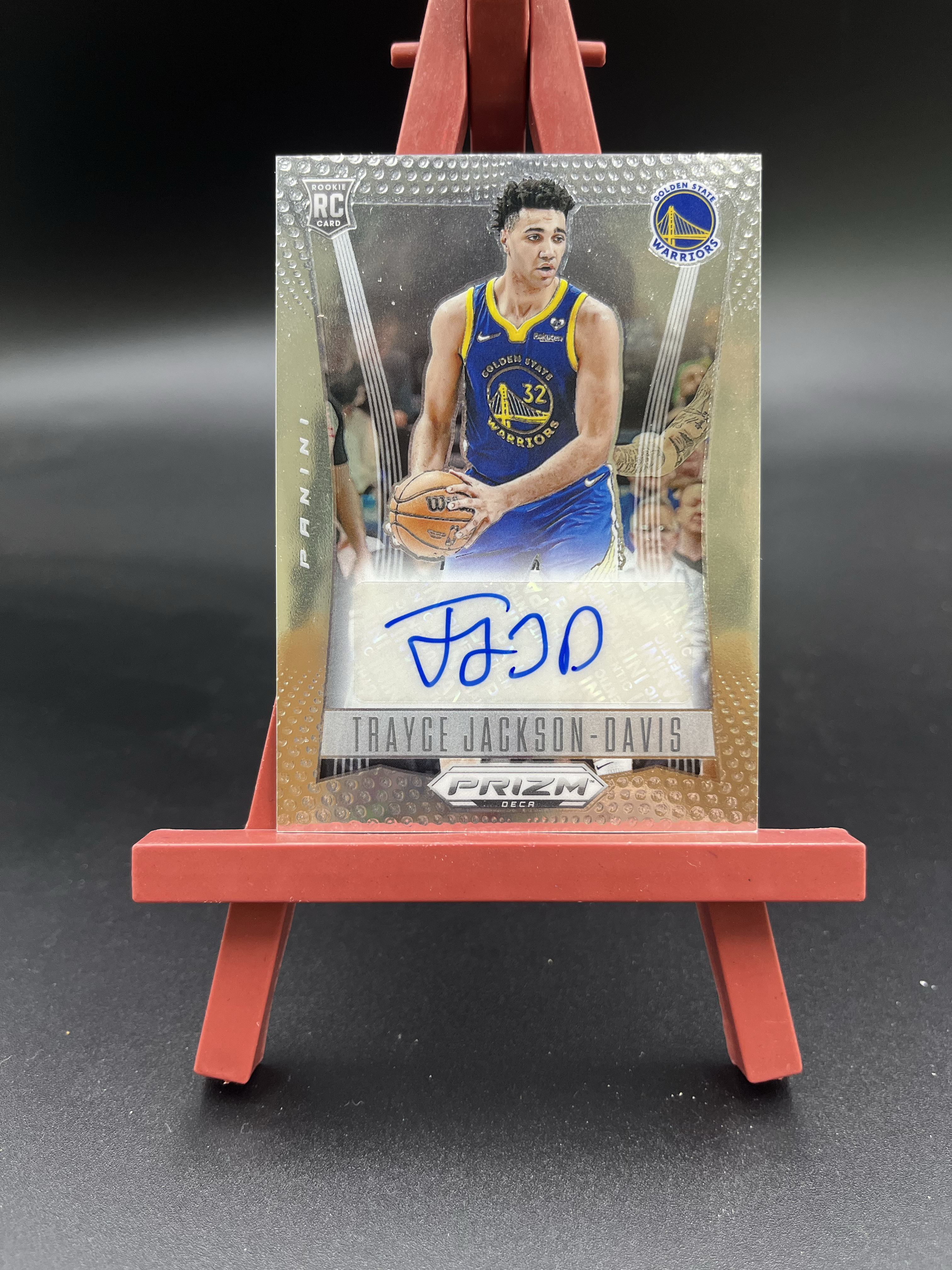 2023-24 Panini Prizm Deca RC Trayce Jackson-Davis 勇士 新秀 土鸡蛋 杰克逊 戴维斯 PZ 签字 卡品如图 【优质签字专场】01WZ