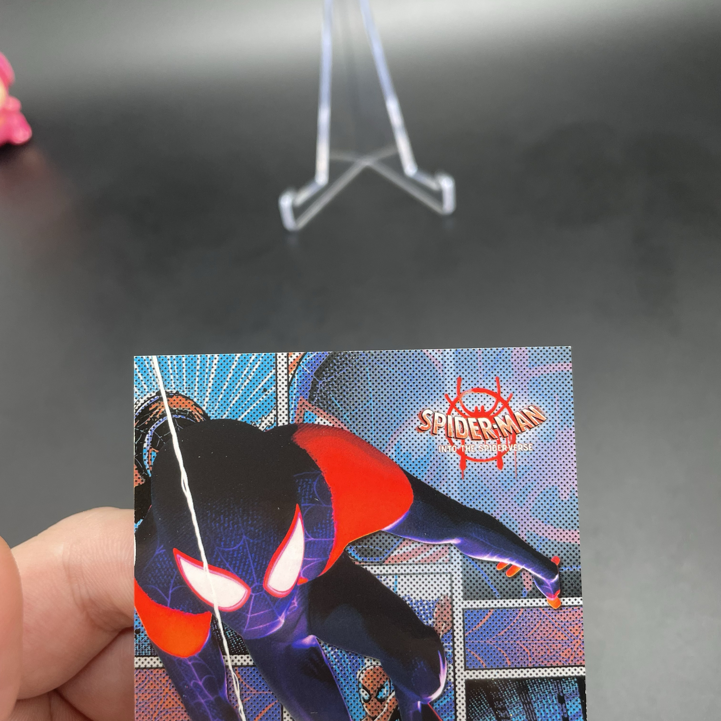 2018 Upper Deck Marvel Spider-Man Shameik Moore 漫威 蜘蛛侠 平行宇宙 沙梅克 摩尔 Miles Morales 配音演员 签字 铭文 品墨如图 wy