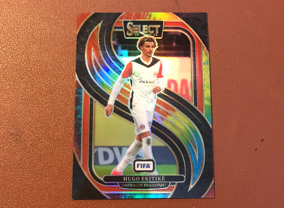 2024-25 Panini Select Hugo Ekitike 埃基蒂克 25编 扎染 09/25 利物浦 卡品如图 一天一快递不累计