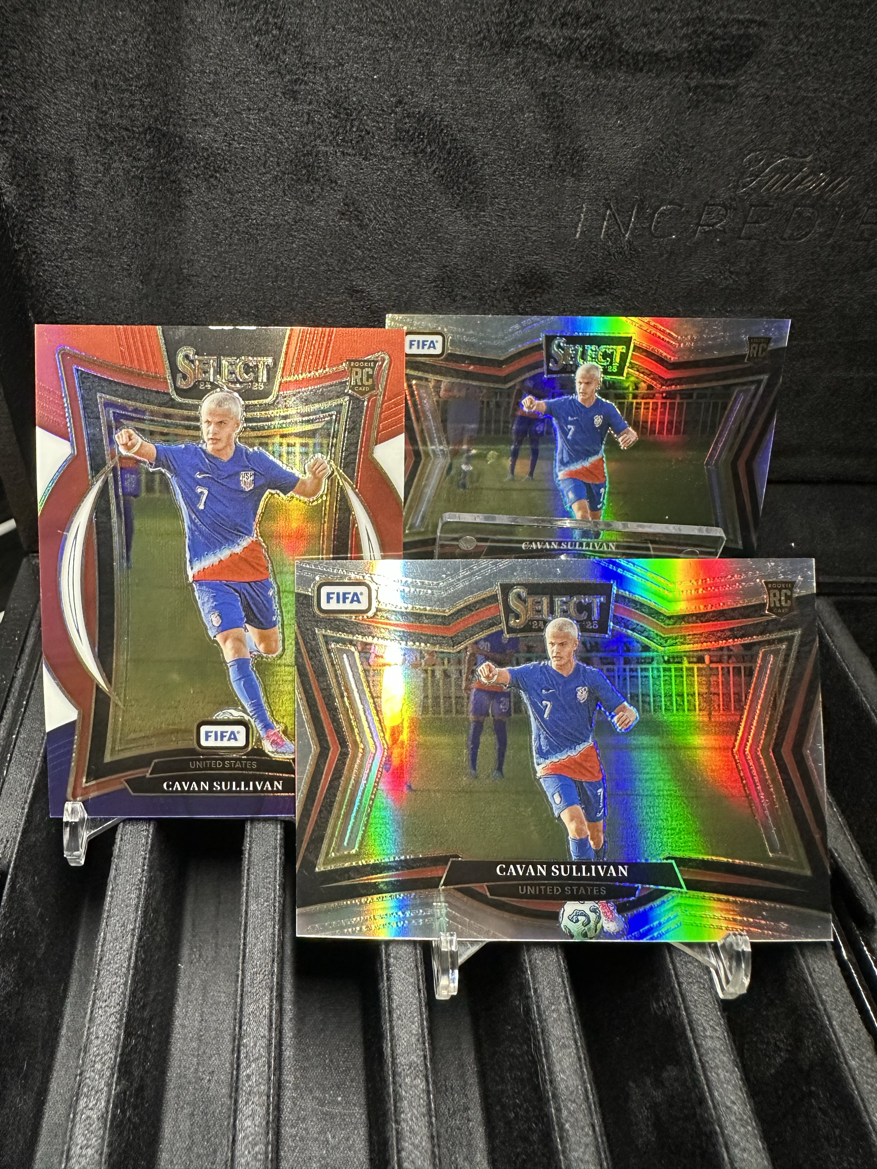 2025 Panini Select Andi Sullivan RC 苏利文 三张银折三色折打包 沙利文 二级三级 好秀未来可期身价飞涨 卡品如图 USA美国 收藏凑套