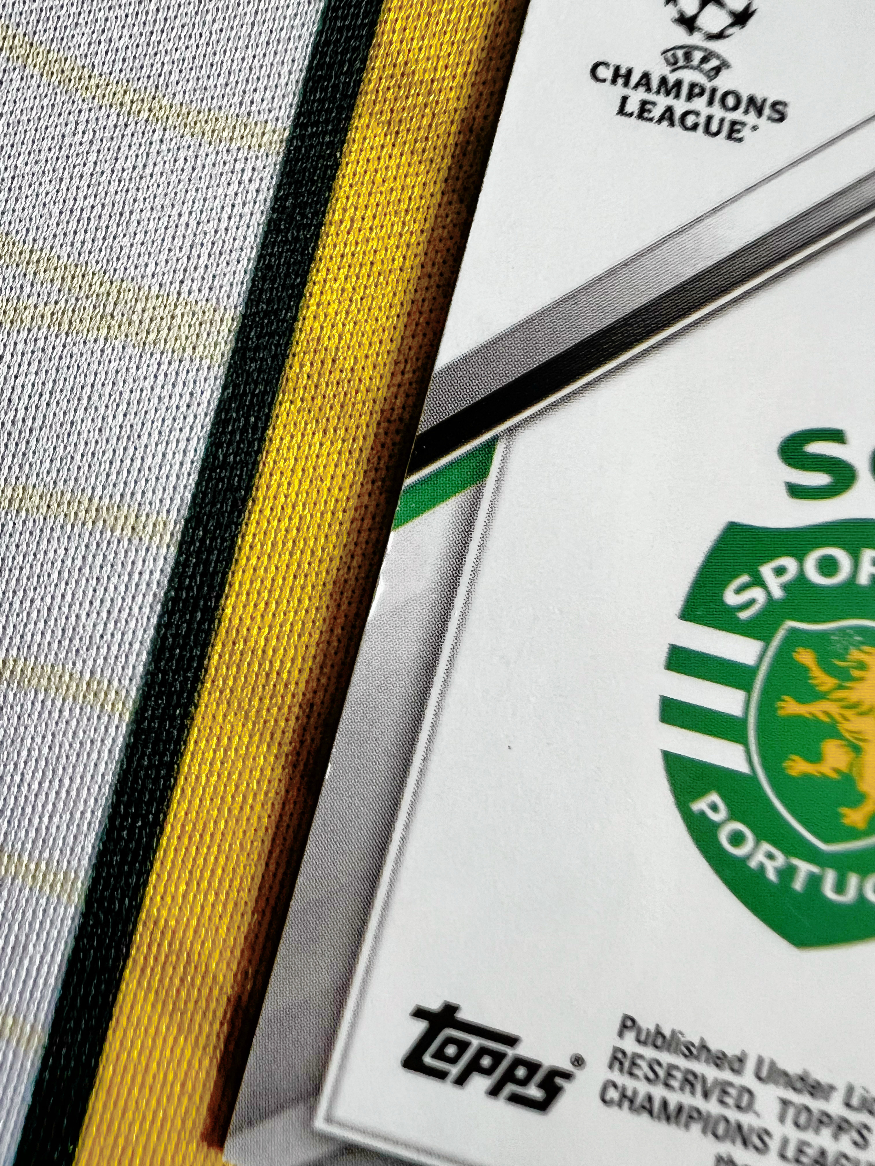 【顶尖卡社】2022 Topps PEDRO GONCALVES RC 欧冠 UCC 葡萄牙体育 佩德罗 贡萨尔维斯 签字 潜力小妖 豪门猎物 超级射手 详情看描述 瑕疵如图【Lawson】