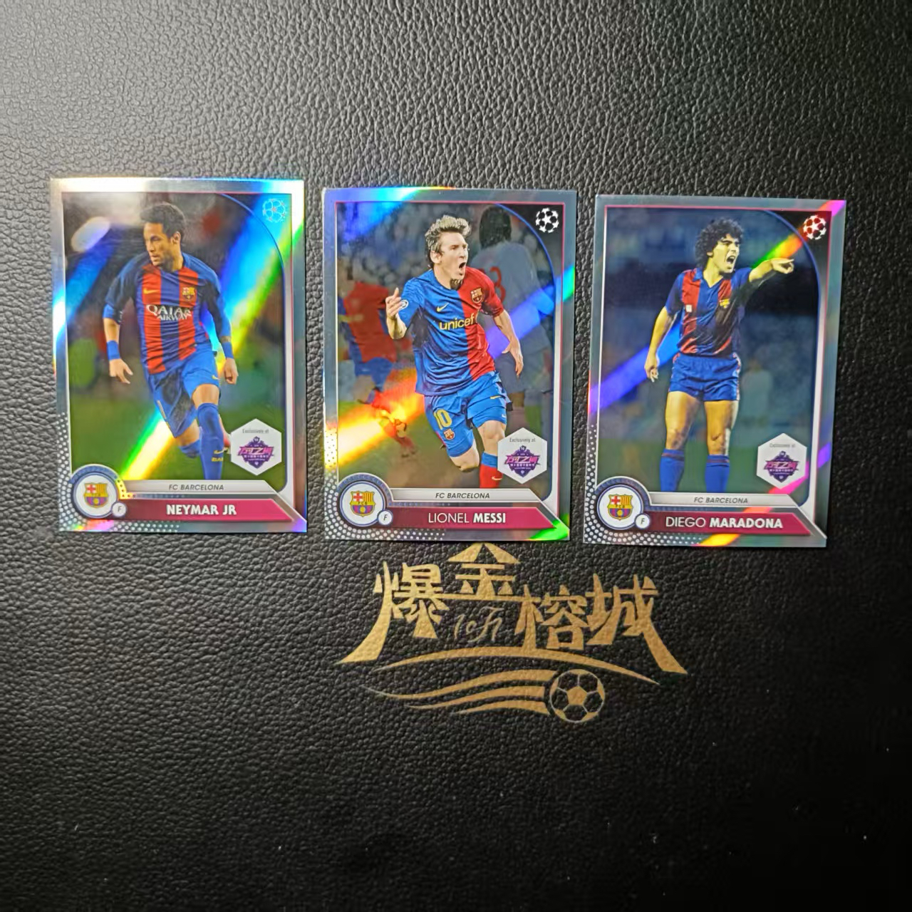 2024-25 【 爆金榕城 】 Topps Ruika Card Show Francesco 梅西 马拉多纳 内马尔 睿卡嘉年华 展会限定 卡品如图 微瑕 包包