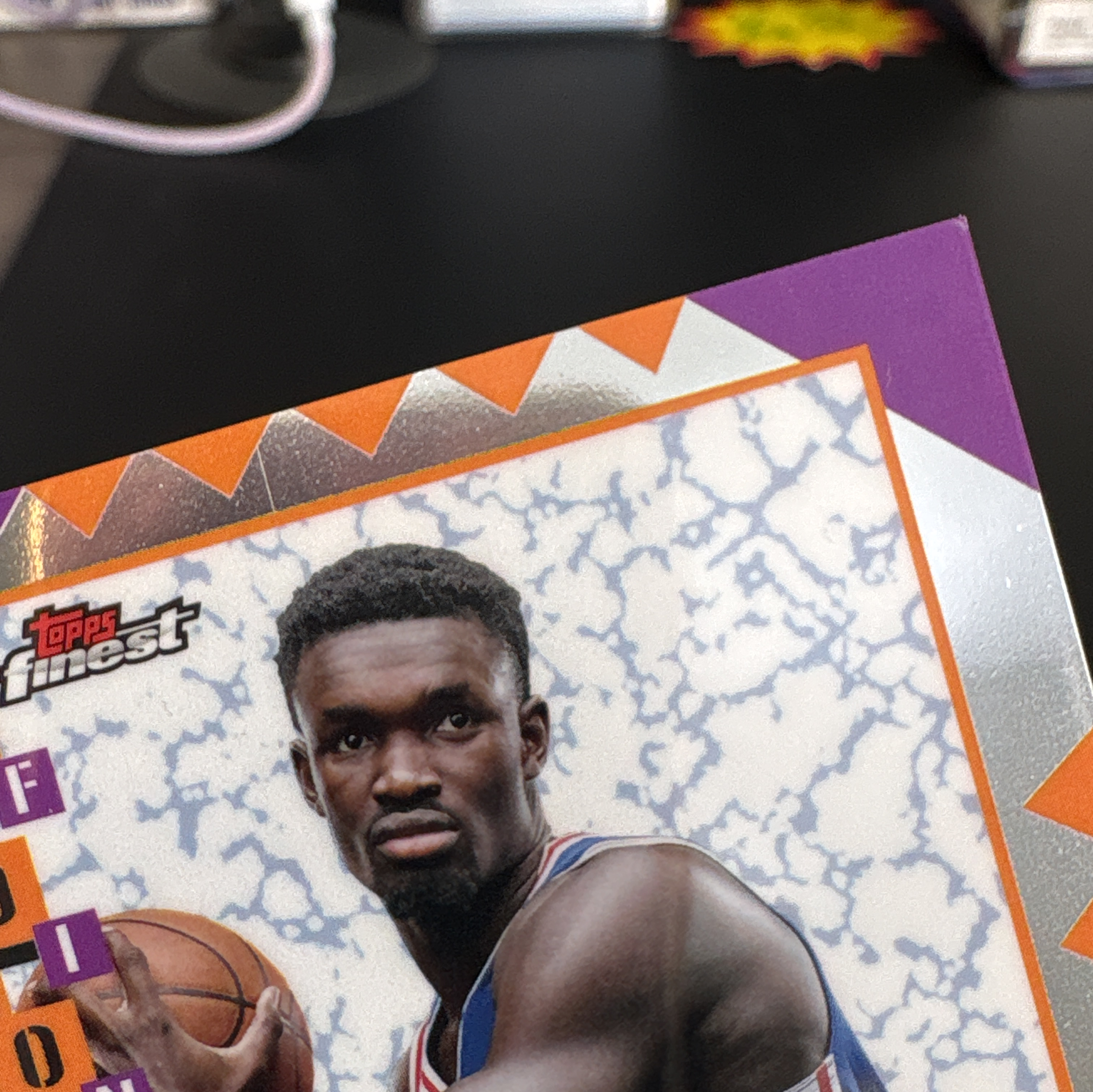 2024-25 Topps Finest Adem Bona RC 【小v代拍】阿德姆 博纳 新秀 签字 76人 rookie签 finest系列 卡品如图【pd5】v
